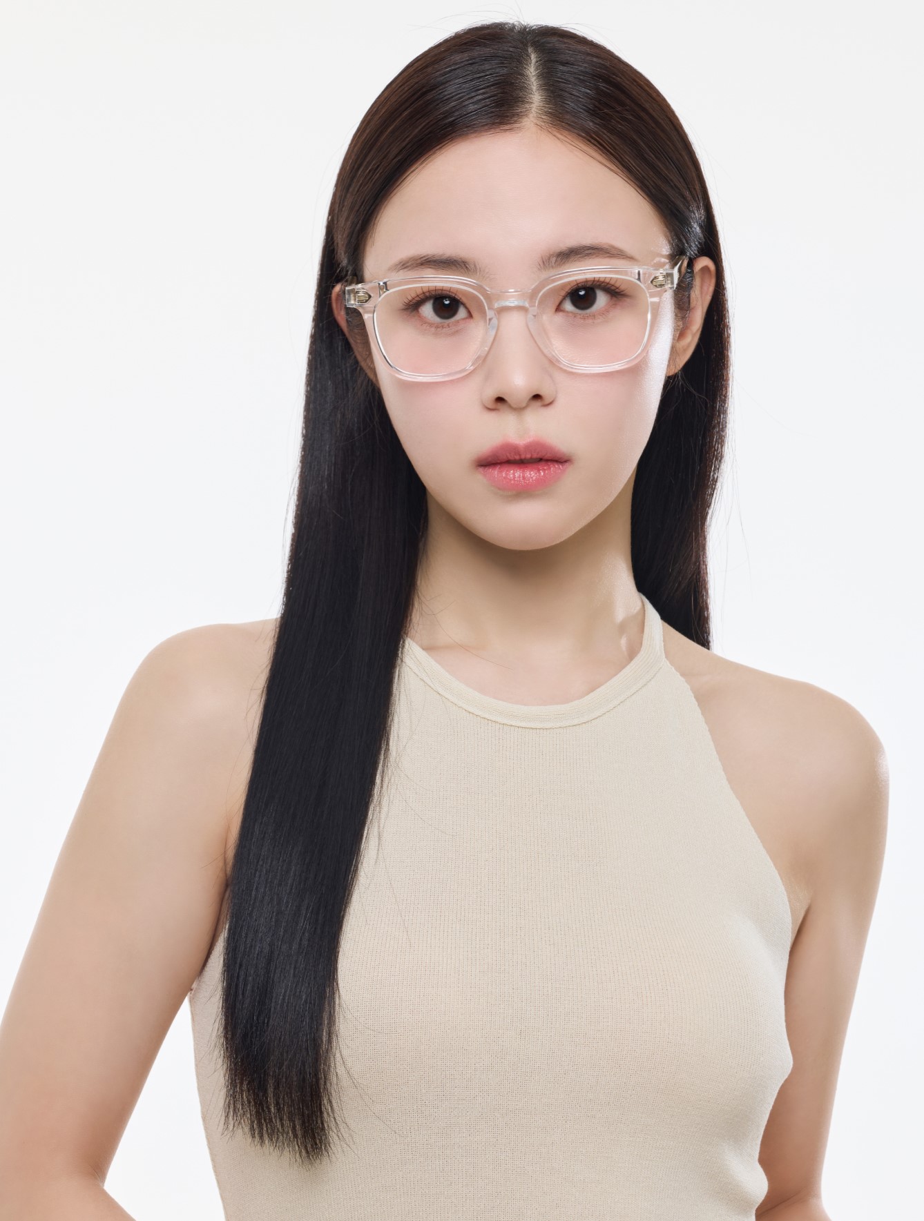 Kính mát Gentle Monster Kubo C1 Square Glasses in Clear Acetate Frame 19
