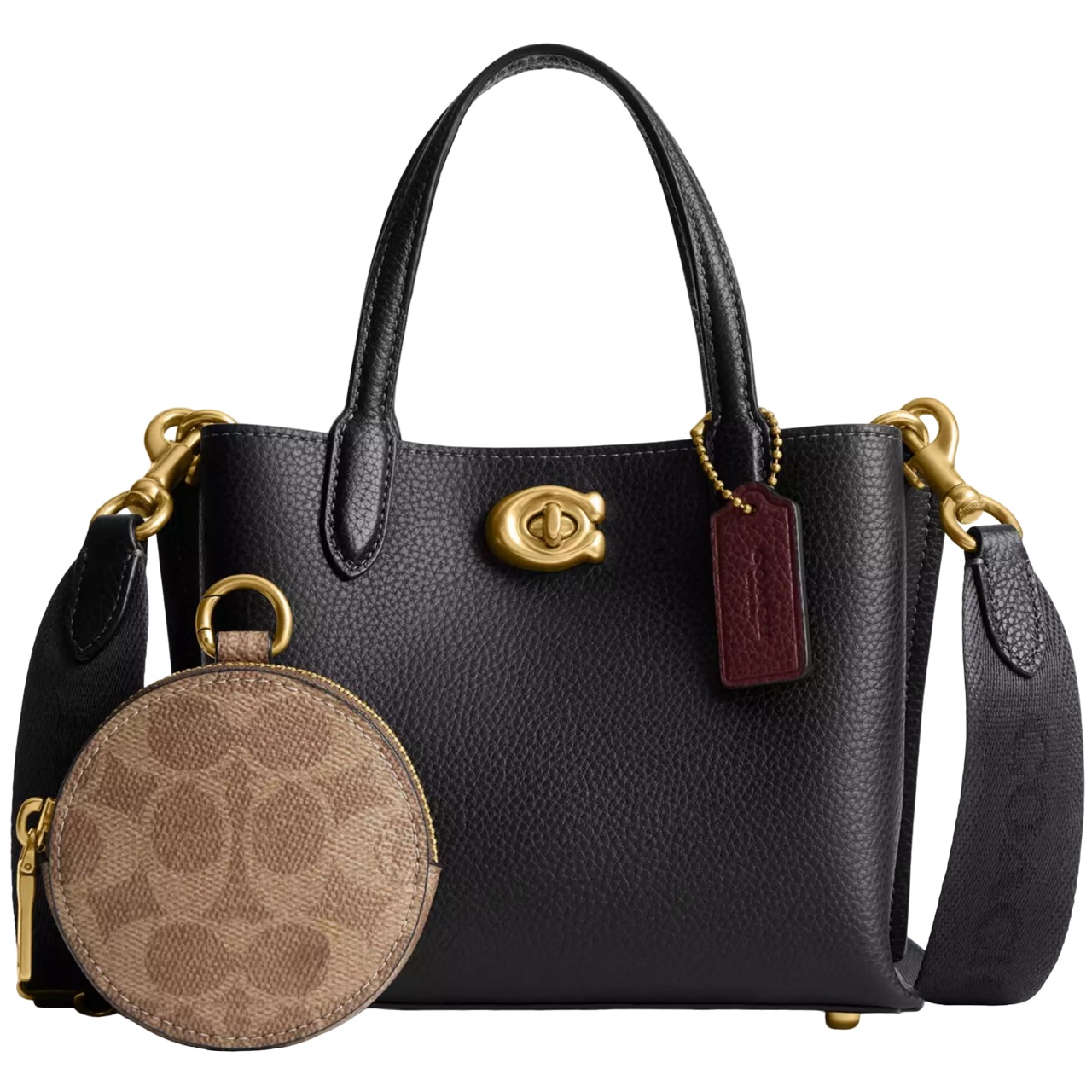 Túi xách đeo chéo nữ Willow Tote Bag 18 Black Multi CW549 2