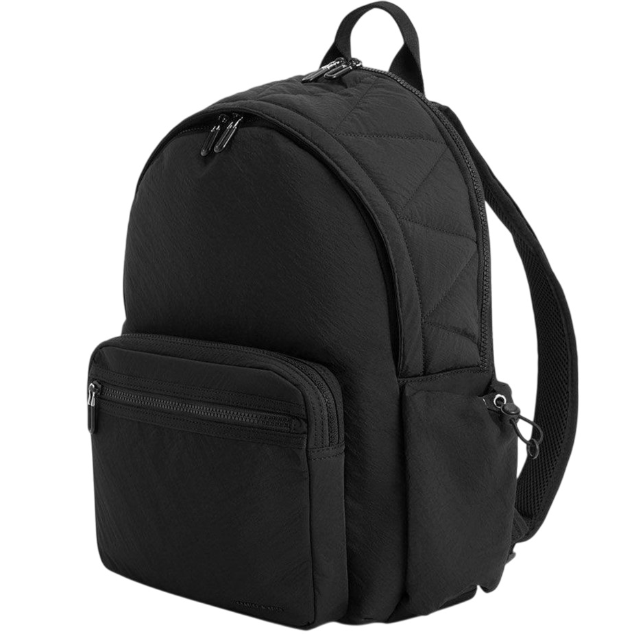 Balo CNK Charles Keith Soleil Nylon Backpack Noir CK2-60671589 5