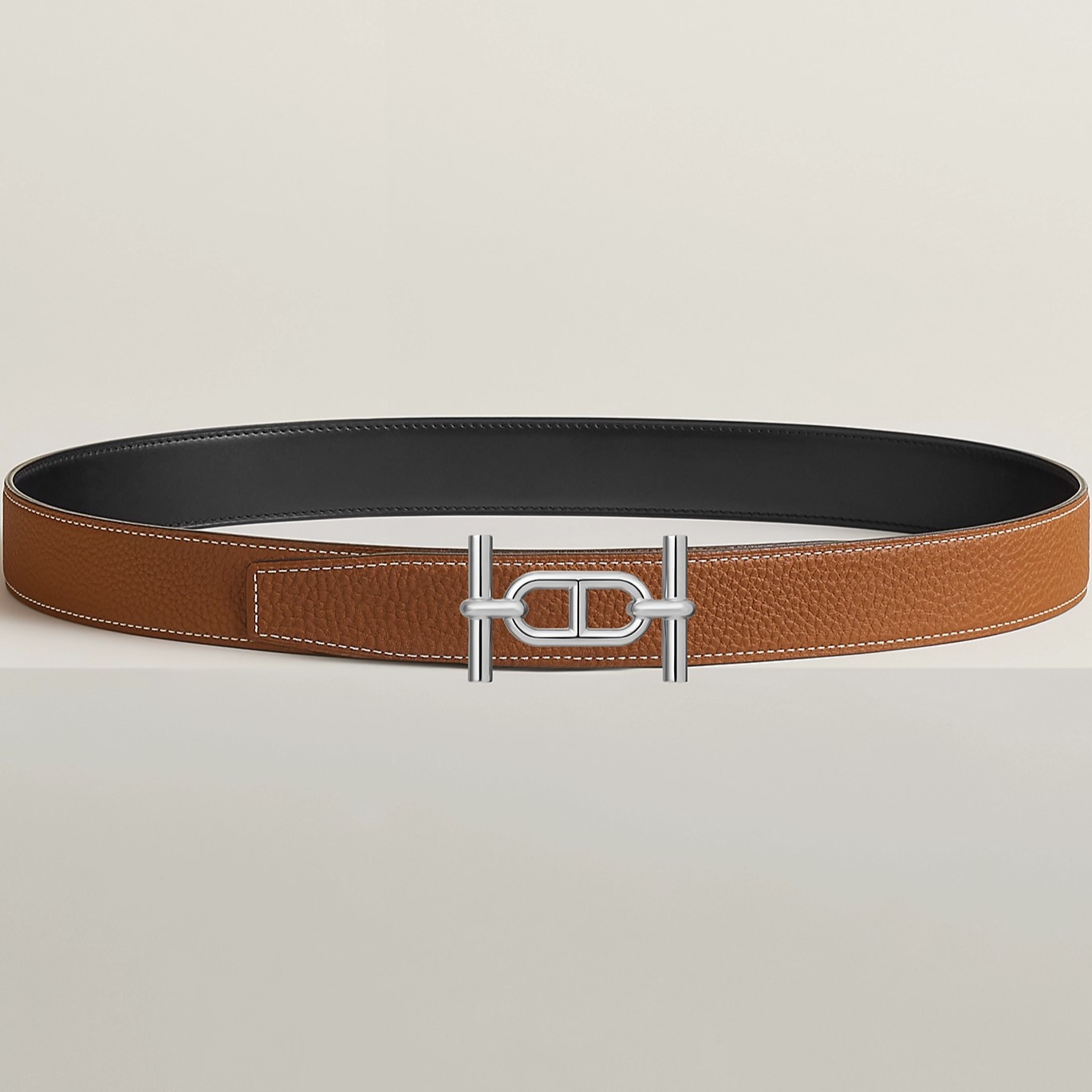 Thắt lưng Hermes Ancre Belt Buckle Reversible Leather Strap 32 mm 1