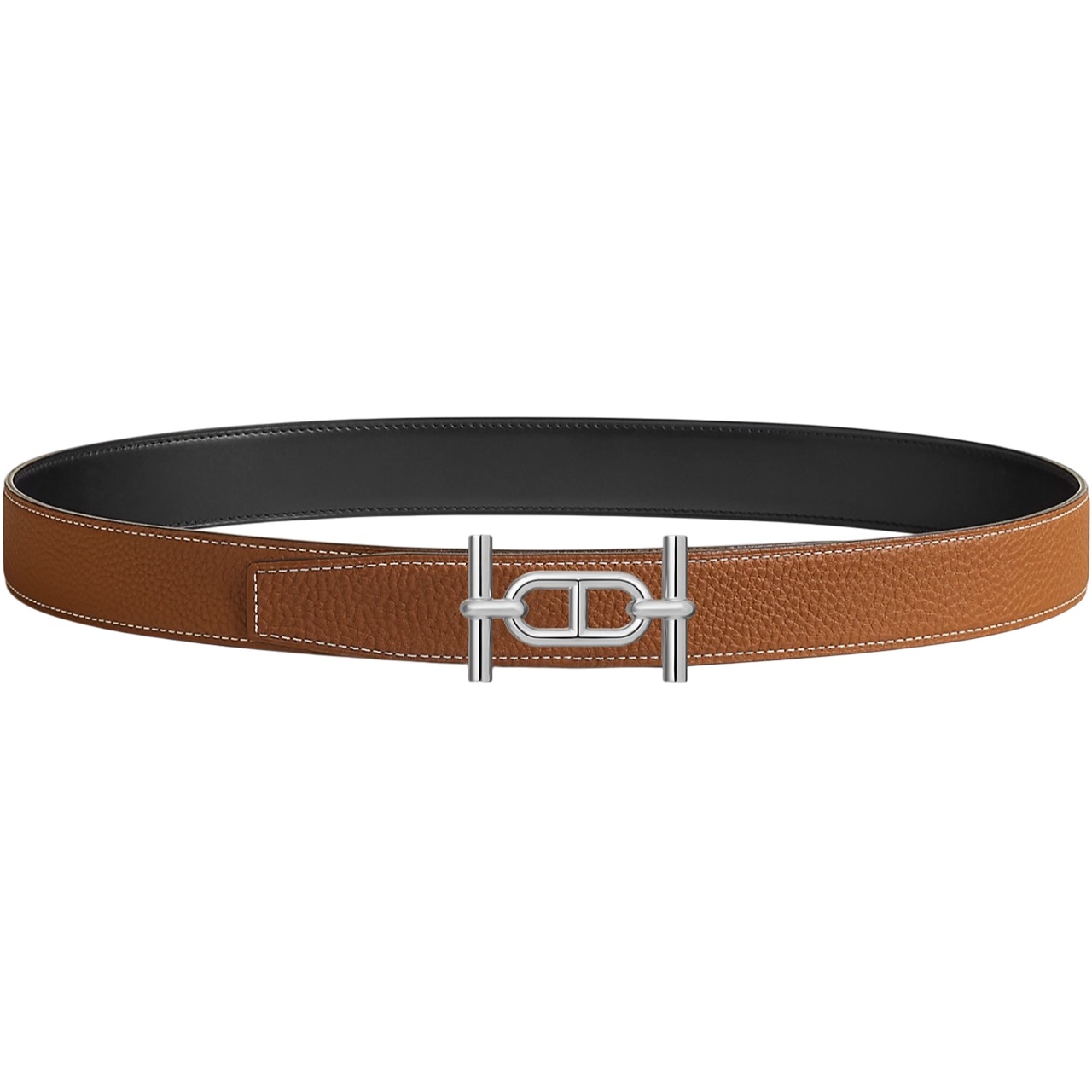Thắt lưng Hermes Ancre Belt Buckle Reversible Leather Strap 32 mm 3