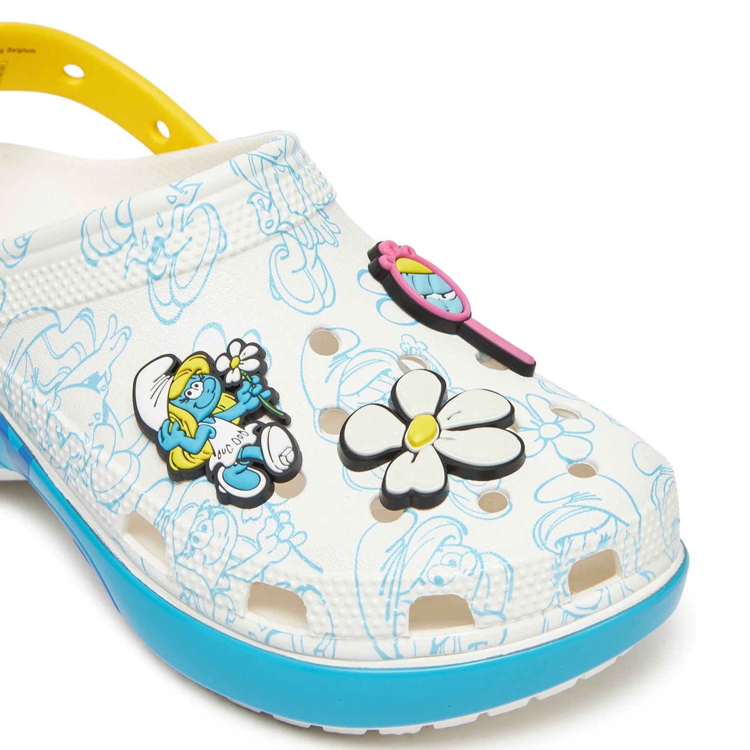 Giày sandal Crocs Unisex Smurfs Platform Clog 210822-90H 3