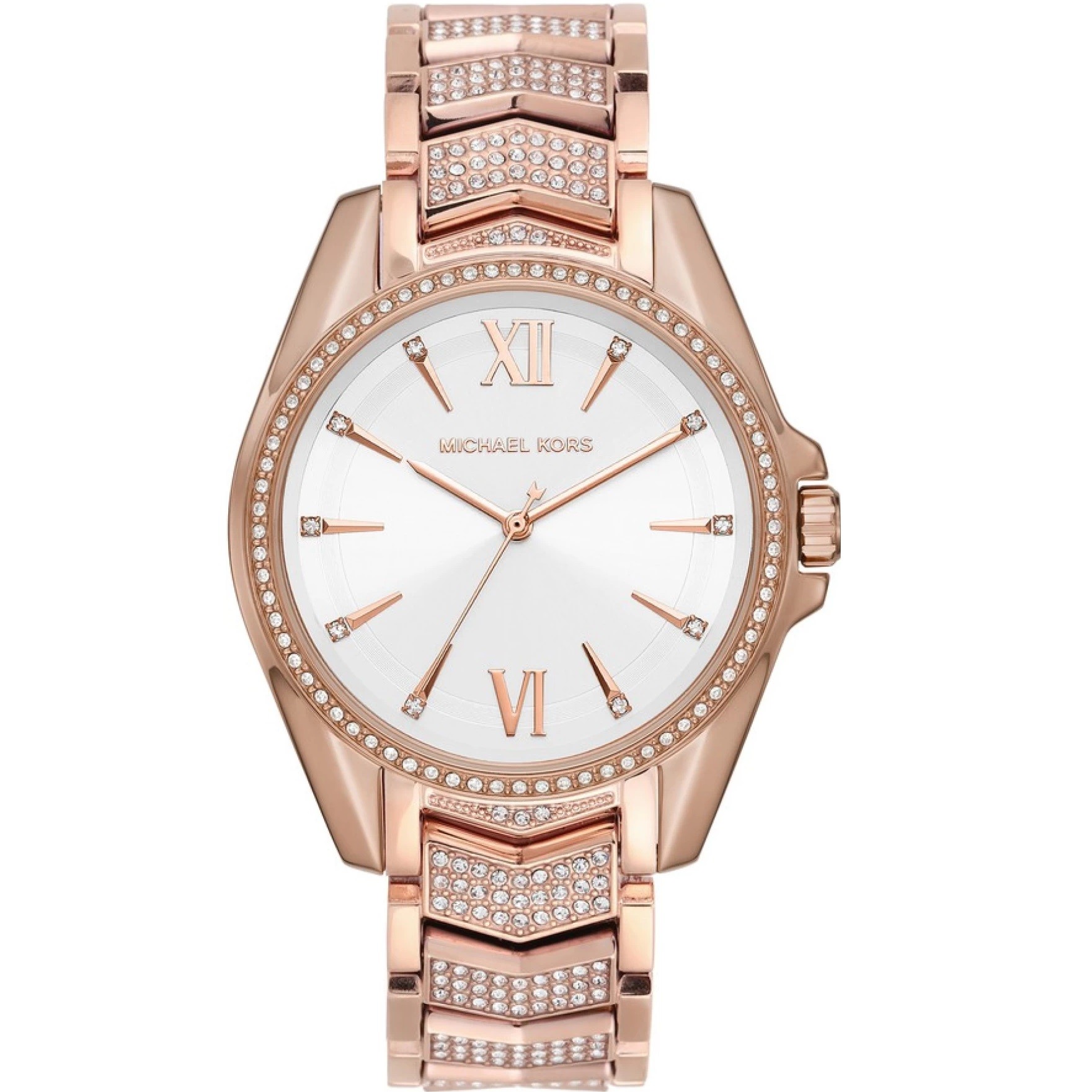 ĐỒNG HỒ ĐEO TAY DÂY KIM LOẠI MICHAEL KORS WHITNEY STAINLESS STEEL ANALOGUE WATCH MK6858 4