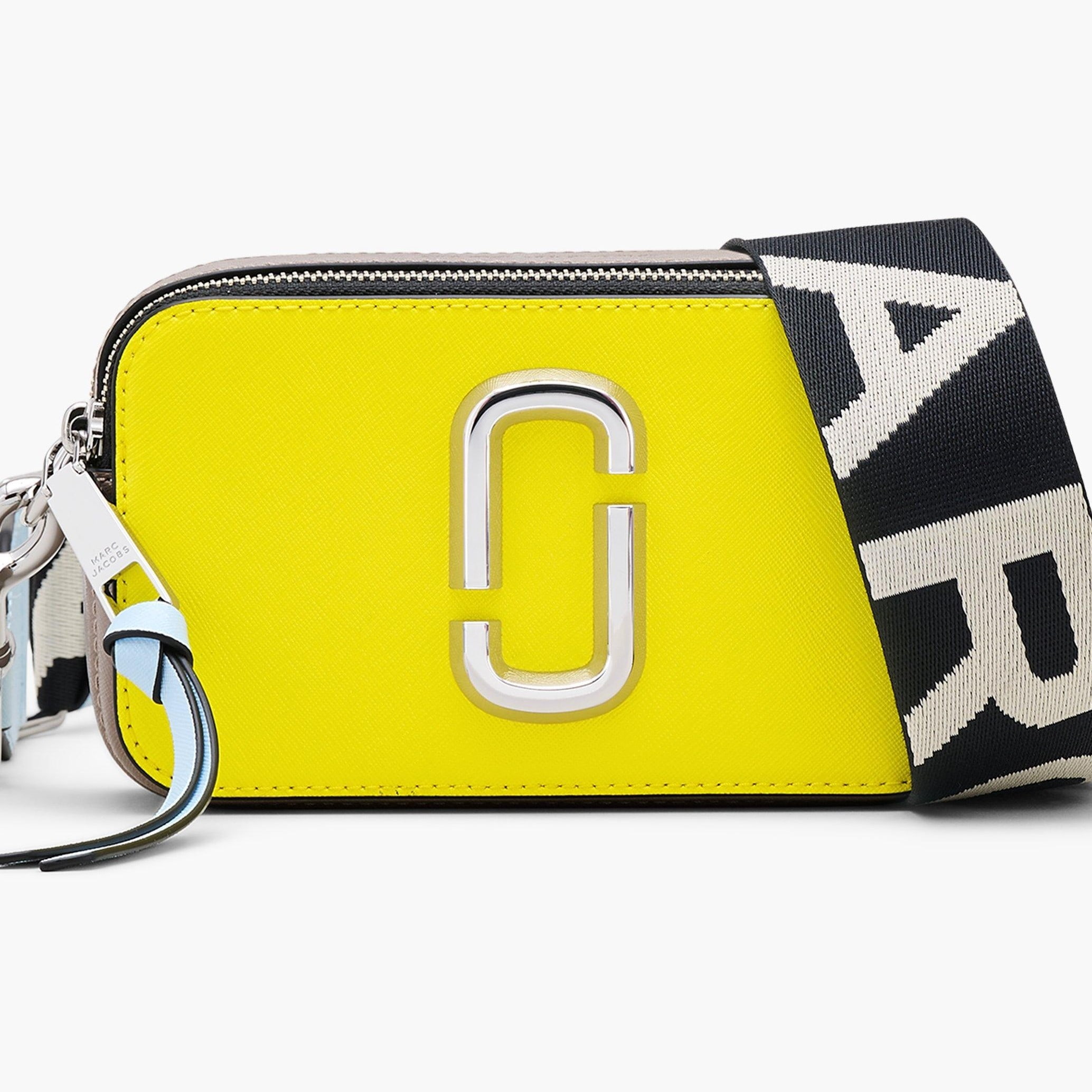 Túi đeo chéo nữ Marc Jacobs màu vàng The Snapshot Crossbody Bag Smiley Yellow Multi 2S3HCR500H03 11