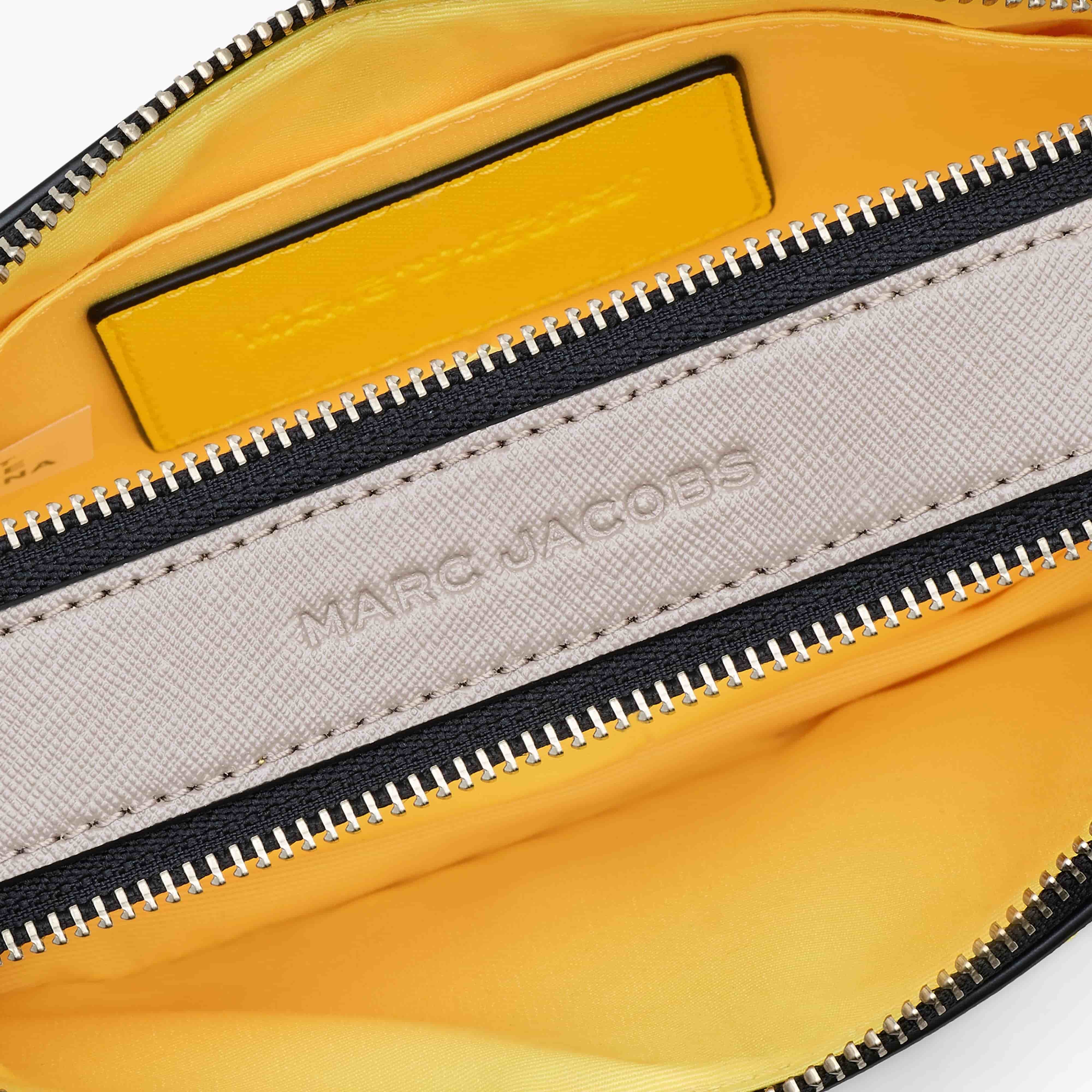 Túi đeo chéo nữ Marc Jacobs màu vàng The Snapshot Crossbody Bag Smiley Yellow Multi 2S3HCR500H03 12