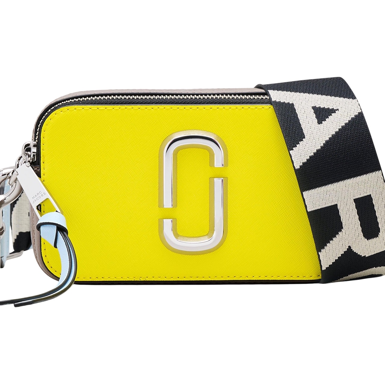Túi đeo chéo nữ Marc Jacobs màu vàng The Snapshot Crossbody Bag Smiley Yellow Multi 2S3HCR500H03 15