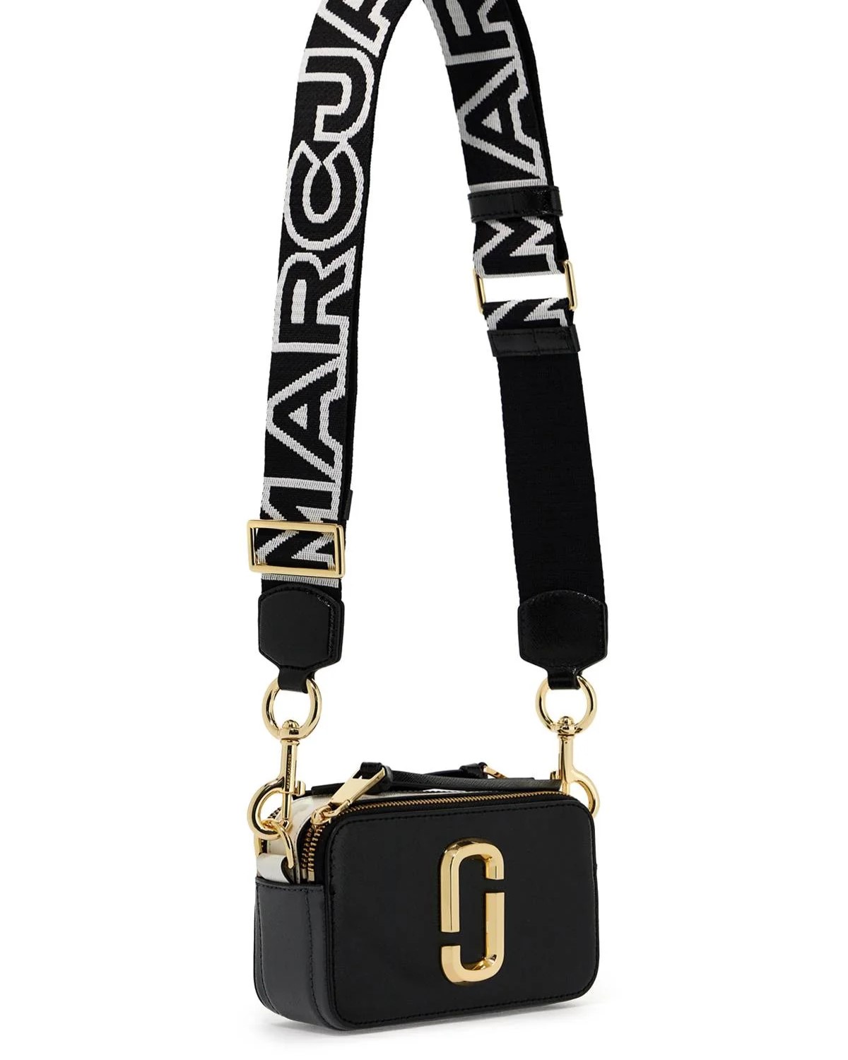 Túi nữ Marc Jacobs màu đen The Snapshot Crossbody Bag Black Multi 2S3HCR500H03 4