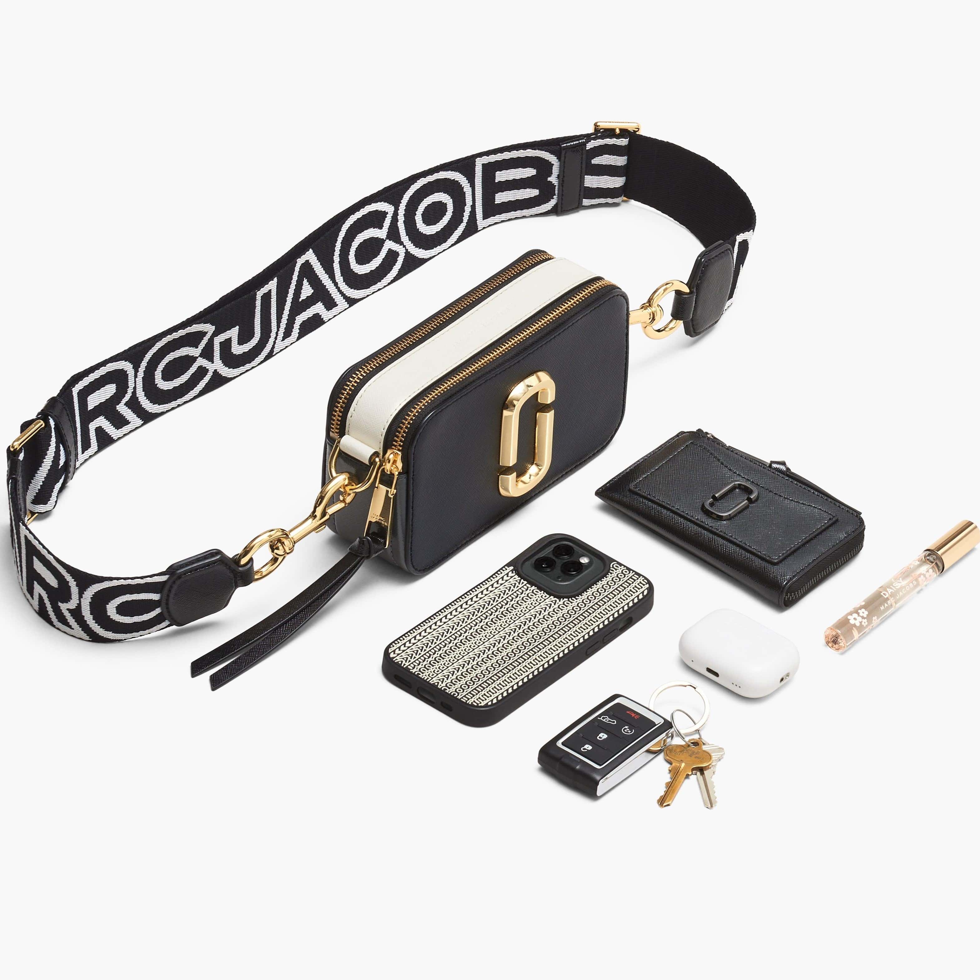 Túi nữ Marc Jacobs màu đen The Snapshot Crossbody Bag Black Multi 2S3HCR500H03 15