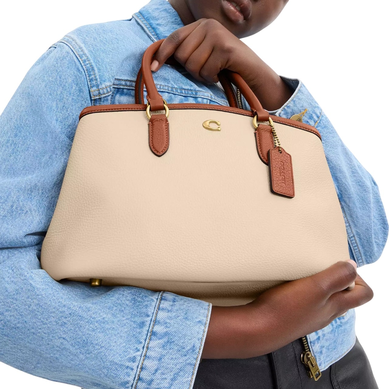 Túi xách Coach Legacy Carryall 28 Color Block CU025 3
