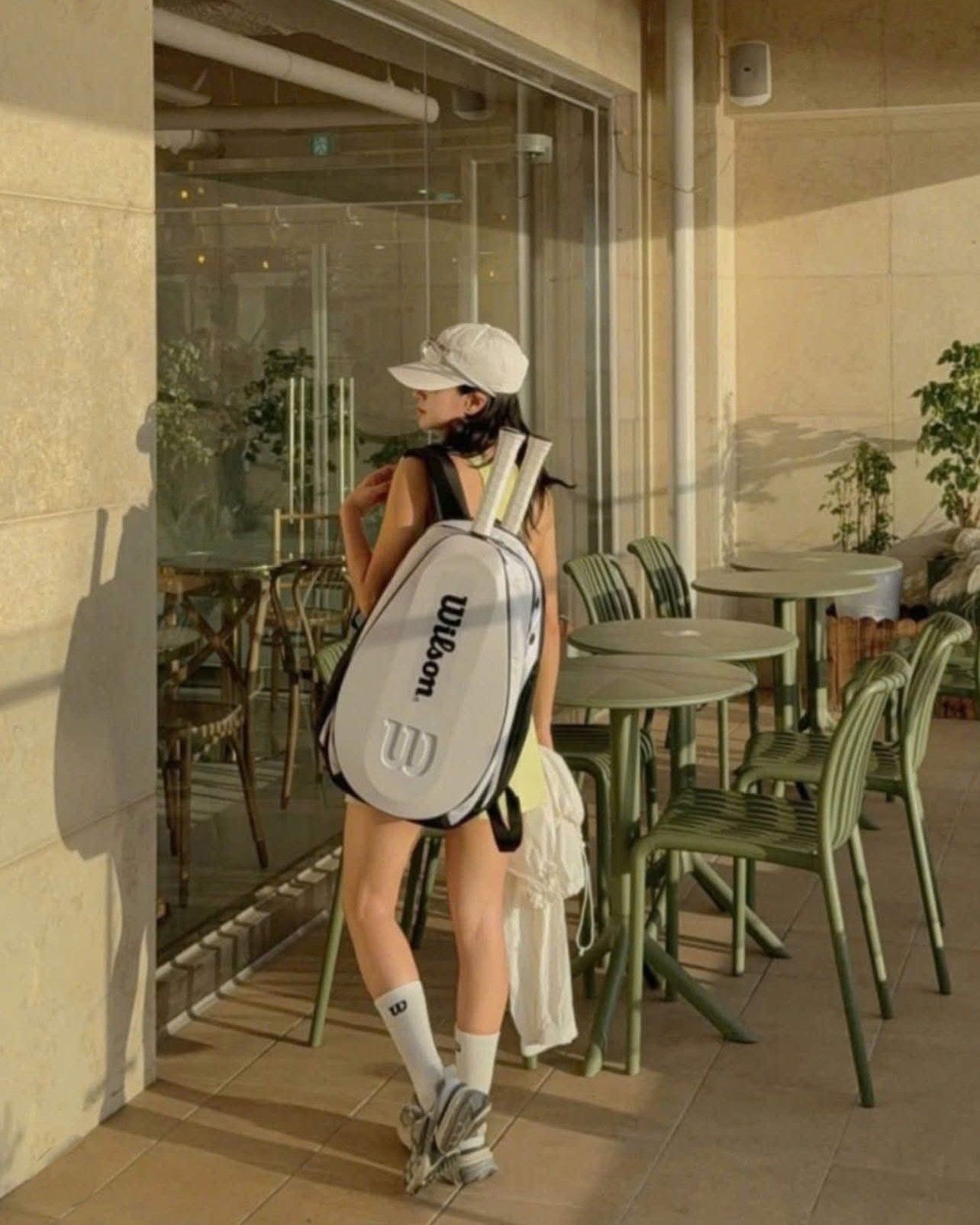 Ba lô Pickleball Wilson Shield Backpack White W251006TBP12 7