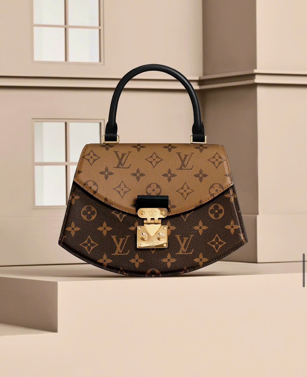 Louis Vuitton LV Hand Bag Sac Plat Brown Monogram 1151601  Đức An Phát