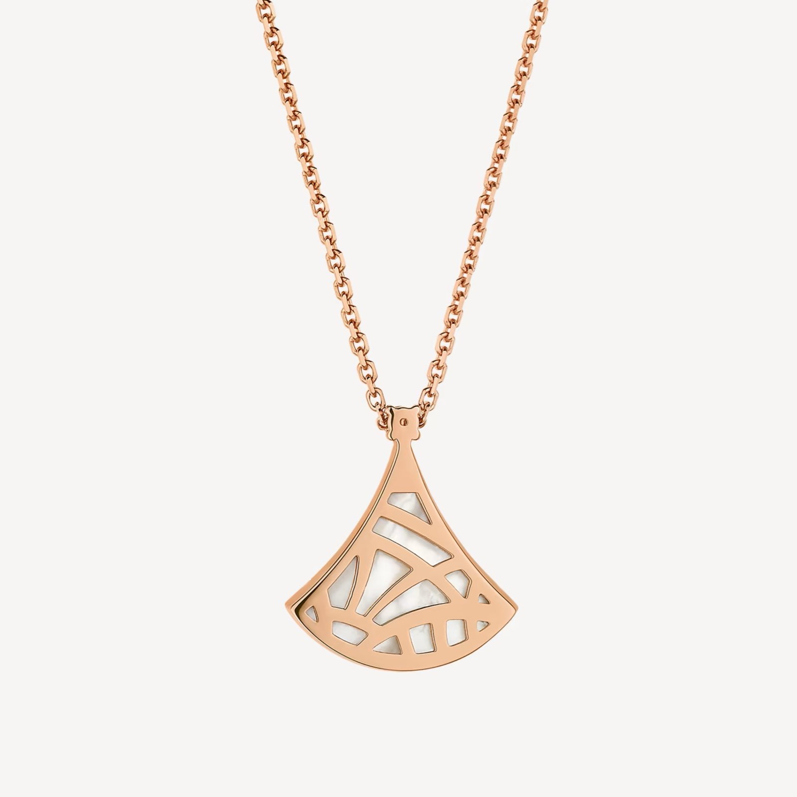 DÂY CHUYỀN NỮ MÀU TRẮNG BVLGARI DIVAS DREAM NECKLACE 350062 2