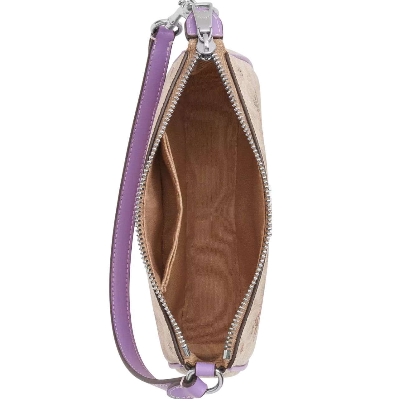 Túi kẹp nách Coach Nolita 19 In Signature Canvas With Floral Print Sand Multi CAQ19 3