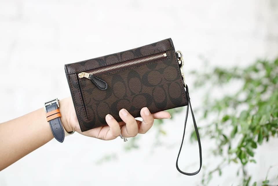 VÍ NỮ DÀI COACH DA THẬT | COACH NEW YORK WALLET 1