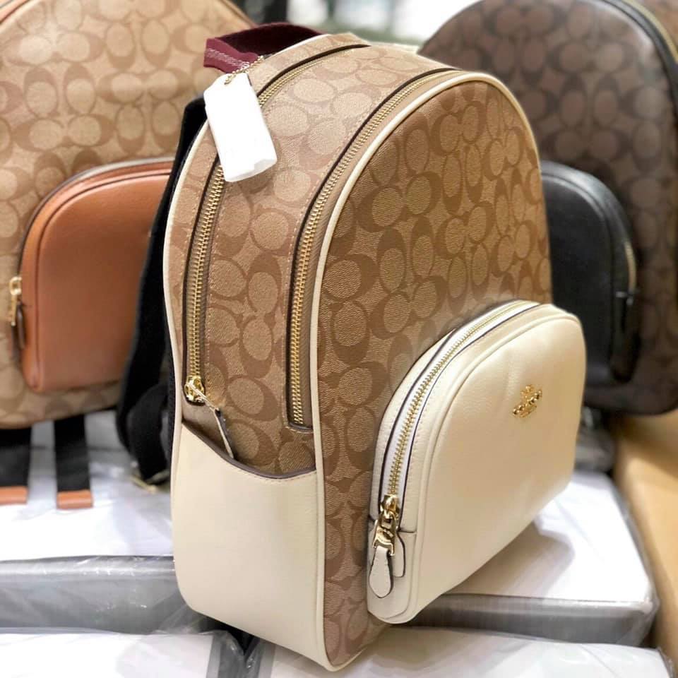 BALO NỮ COACH COURT BACKPACK IN SIGNATURE CANVAS 5