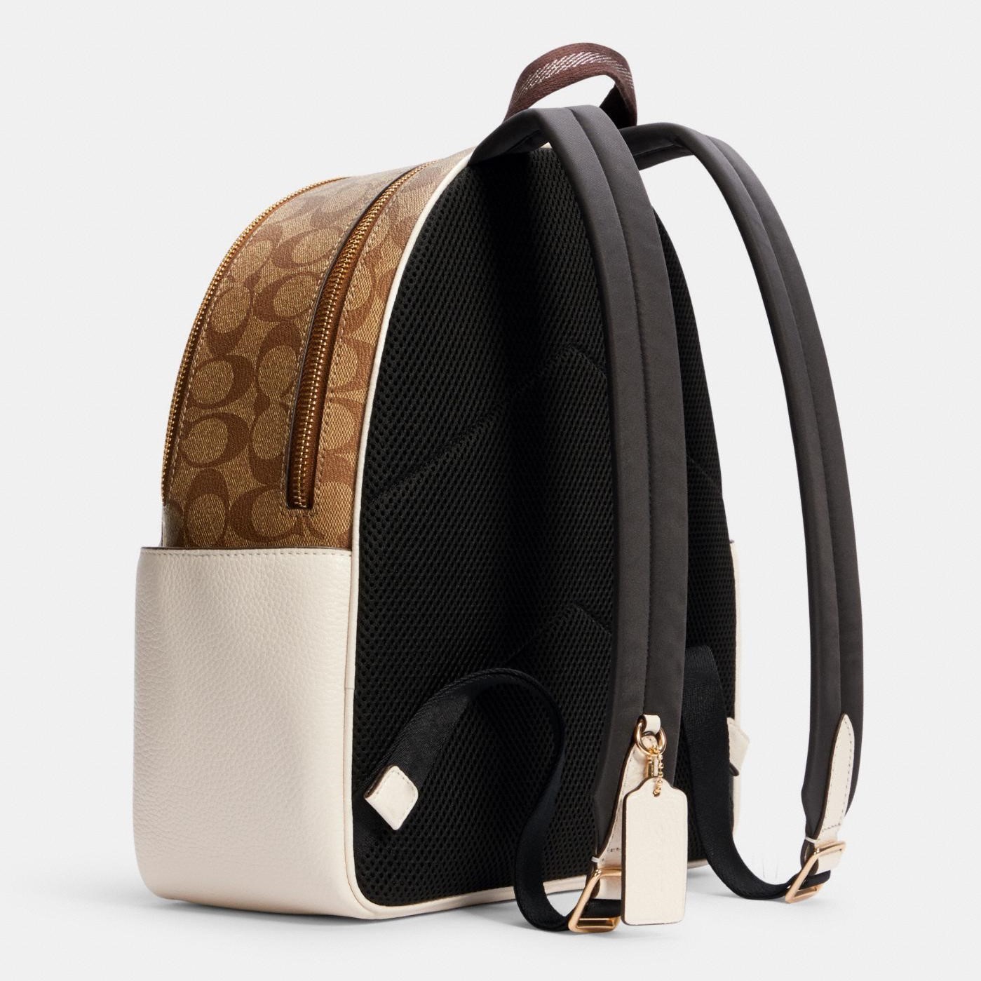 BALO NỮ COACH COURT BACKPACK IN SIGNATURE CANVAS 21