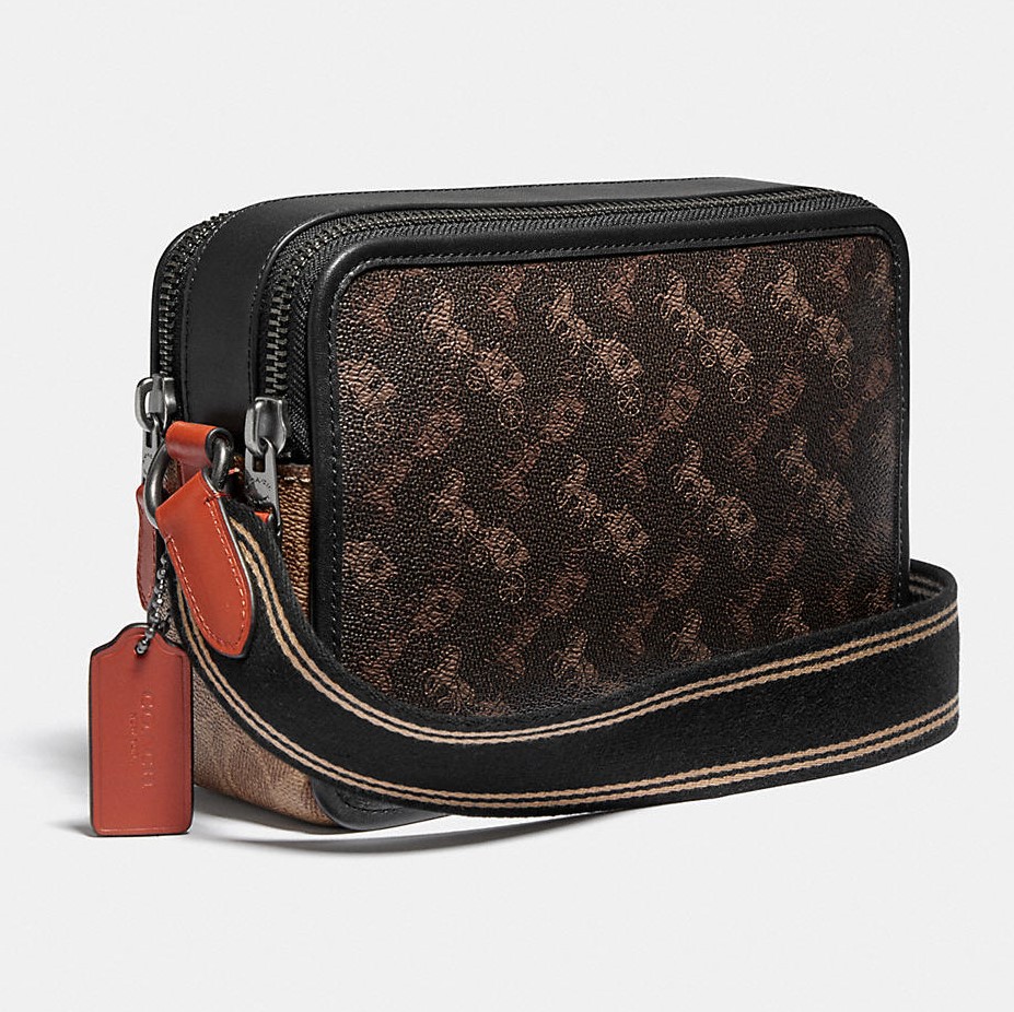 TÚI COACH ĐEO CHÉO CHARTER CROSSBODY 24 WITH SIGNATURE HORSE AND CARRIAGE PRINT 2