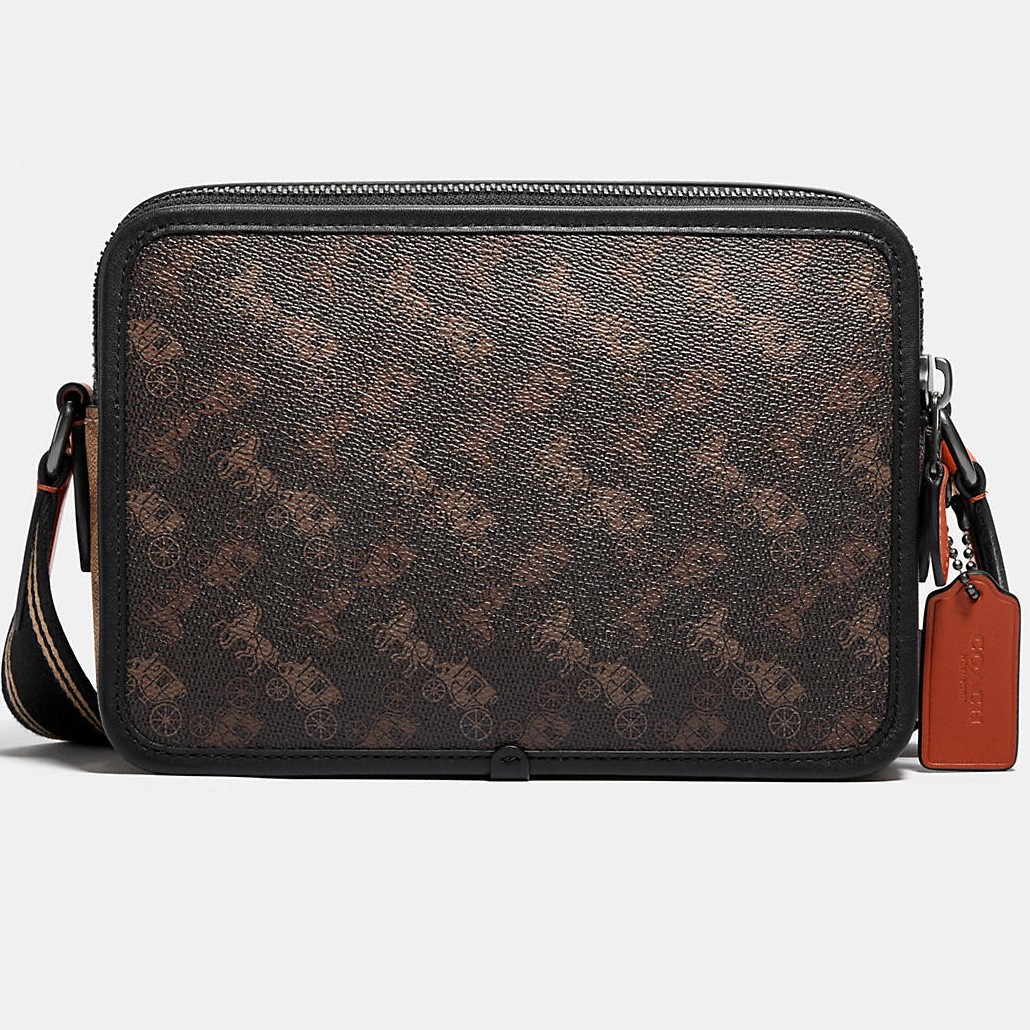 TÚI COACH ĐEO CHÉO CHARTER CROSSBODY 24 WITH SIGNATURE HORSE AND CARRIAGE PRINT 3