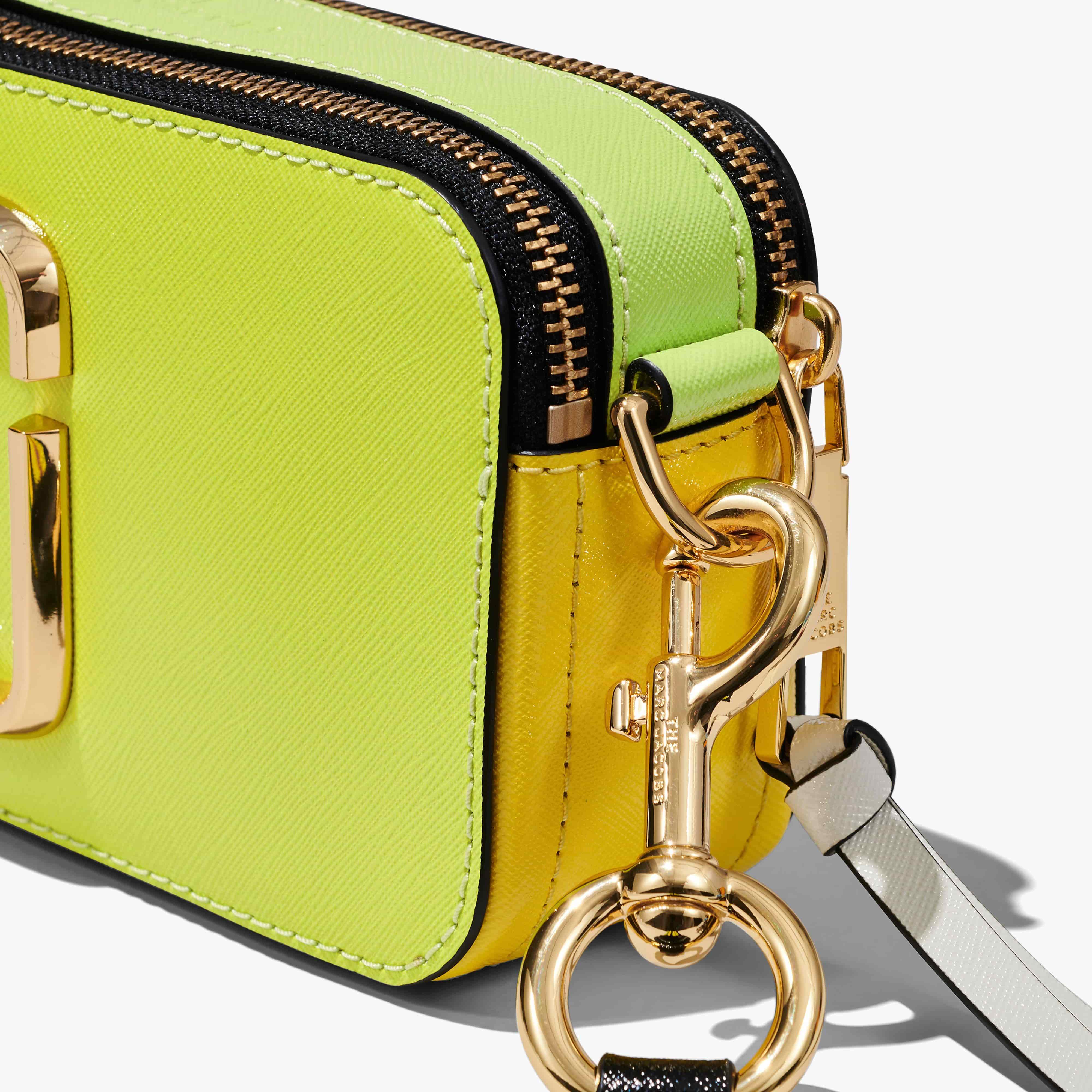 Túi đeo chéo nữ Marc Jacobs màu xanh The Colorblock Snapshot Camera Bag Evening Primrose Multi 3