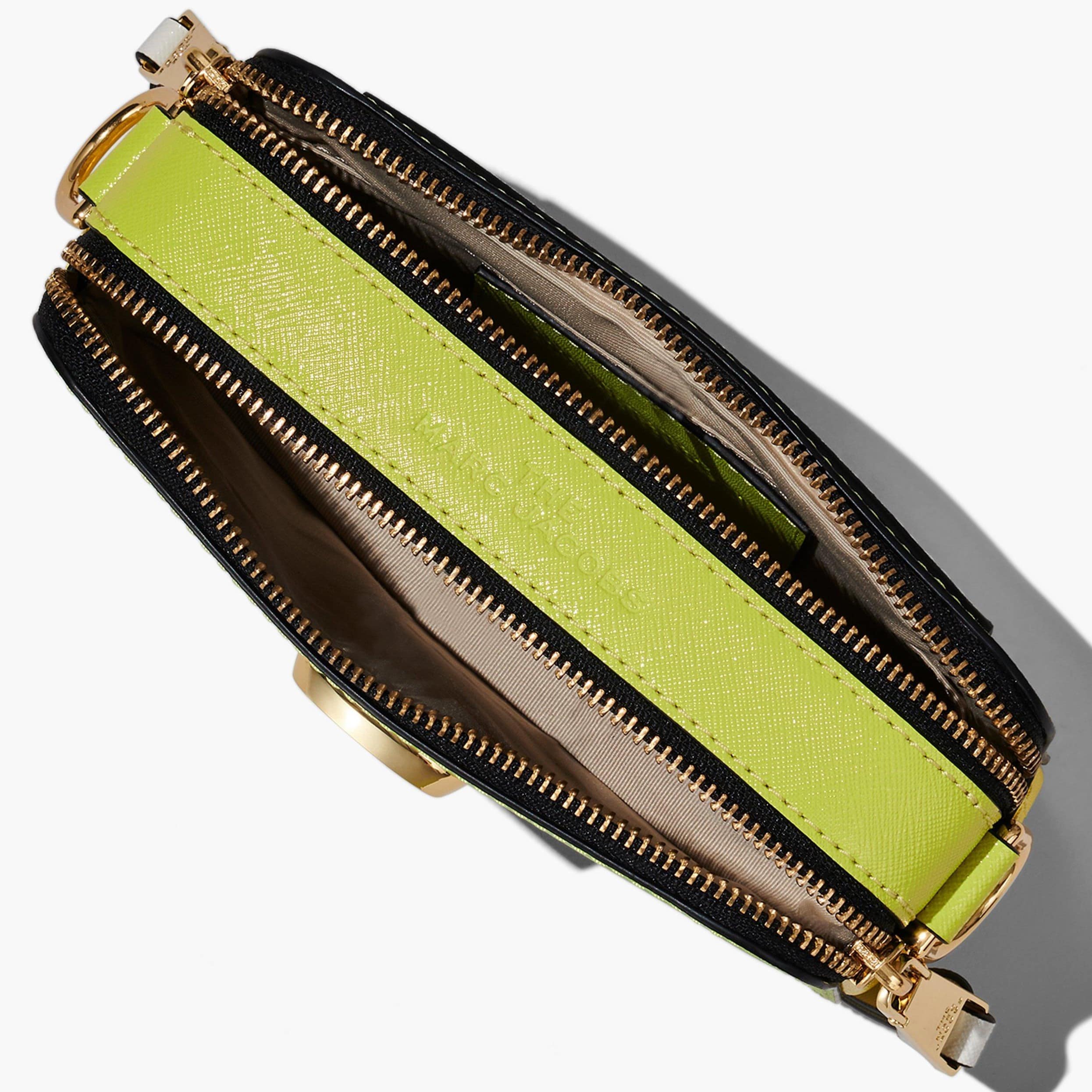 Túi đeo chéo nữ Marc Jacobs màu xanh The Colorblock Snapshot Camera Bag Evening Primrose Multi 2