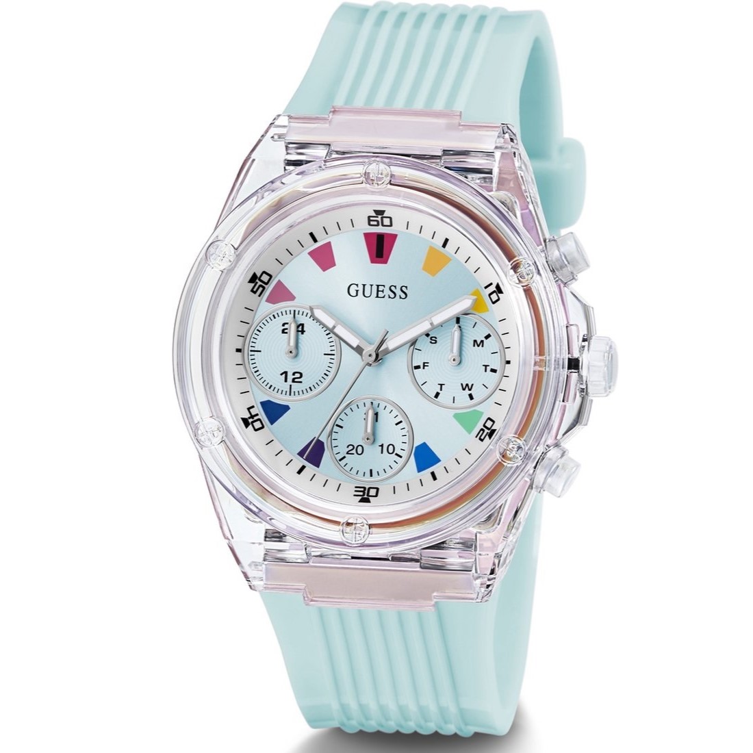 Đồng Hồ đeo tay Nữ Guess Eco-Friendly Multifunction Women Watch GW0438L8 4