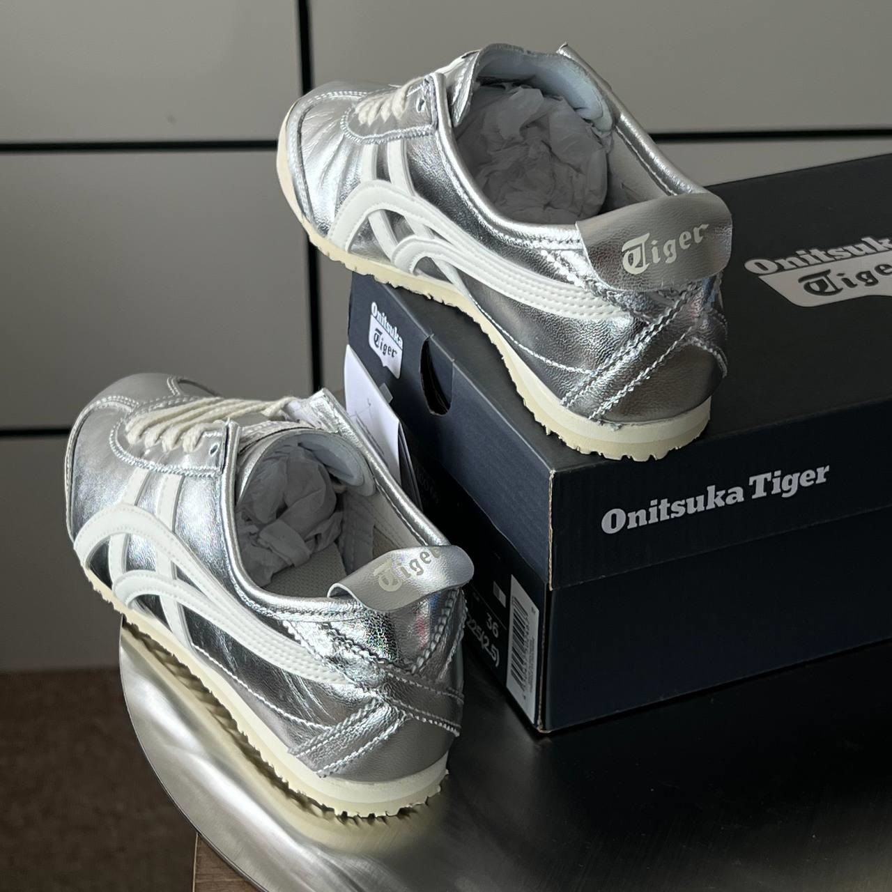 Giày thể thao Onitsuka Tiger Mexico 66 Unisex Shoes Silver Off White 1183B566-021 10