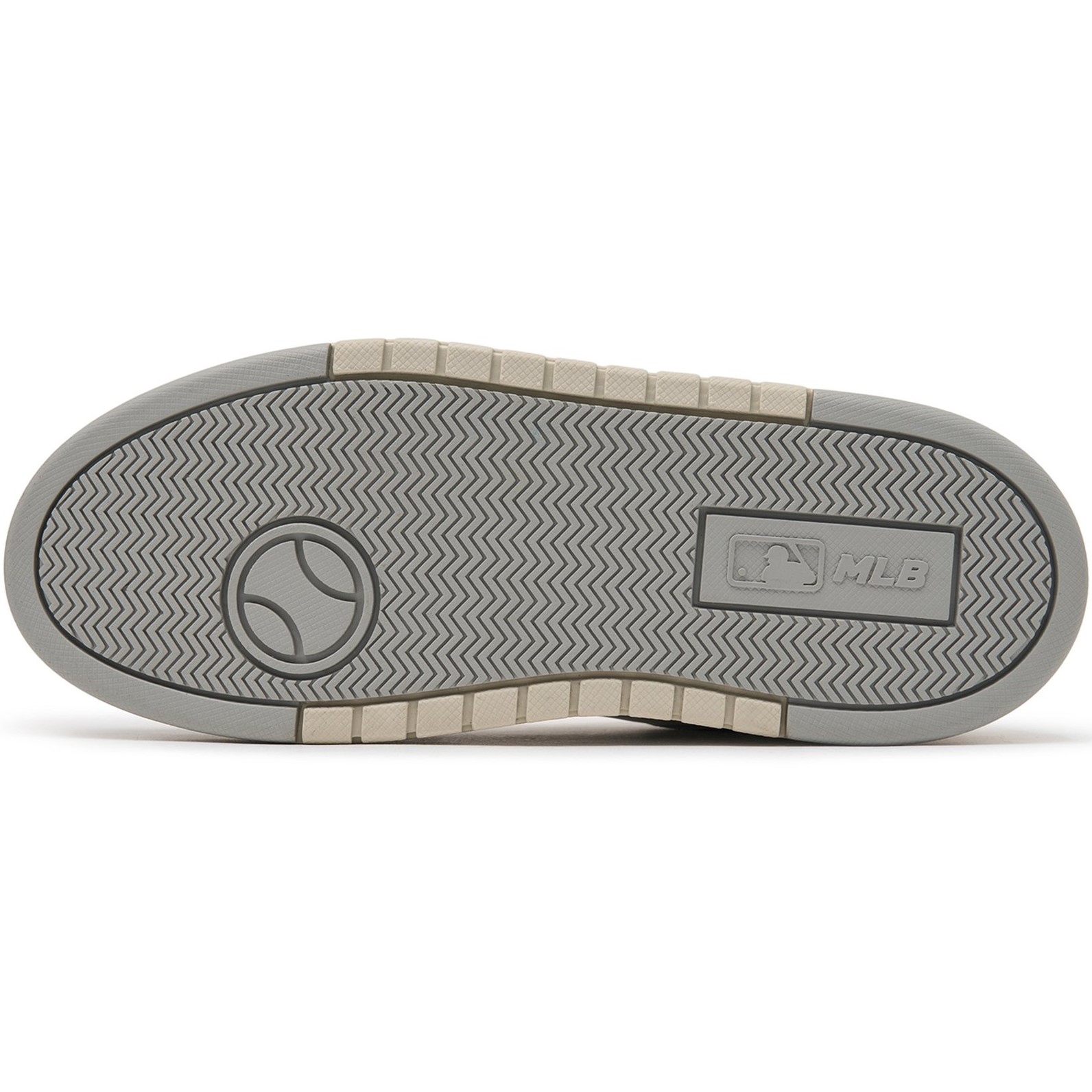 Giày unisex MLB Korea Chunky Liner SL Saffiano New York Yankees Grey 3ASXCLS4N-50GRS 6