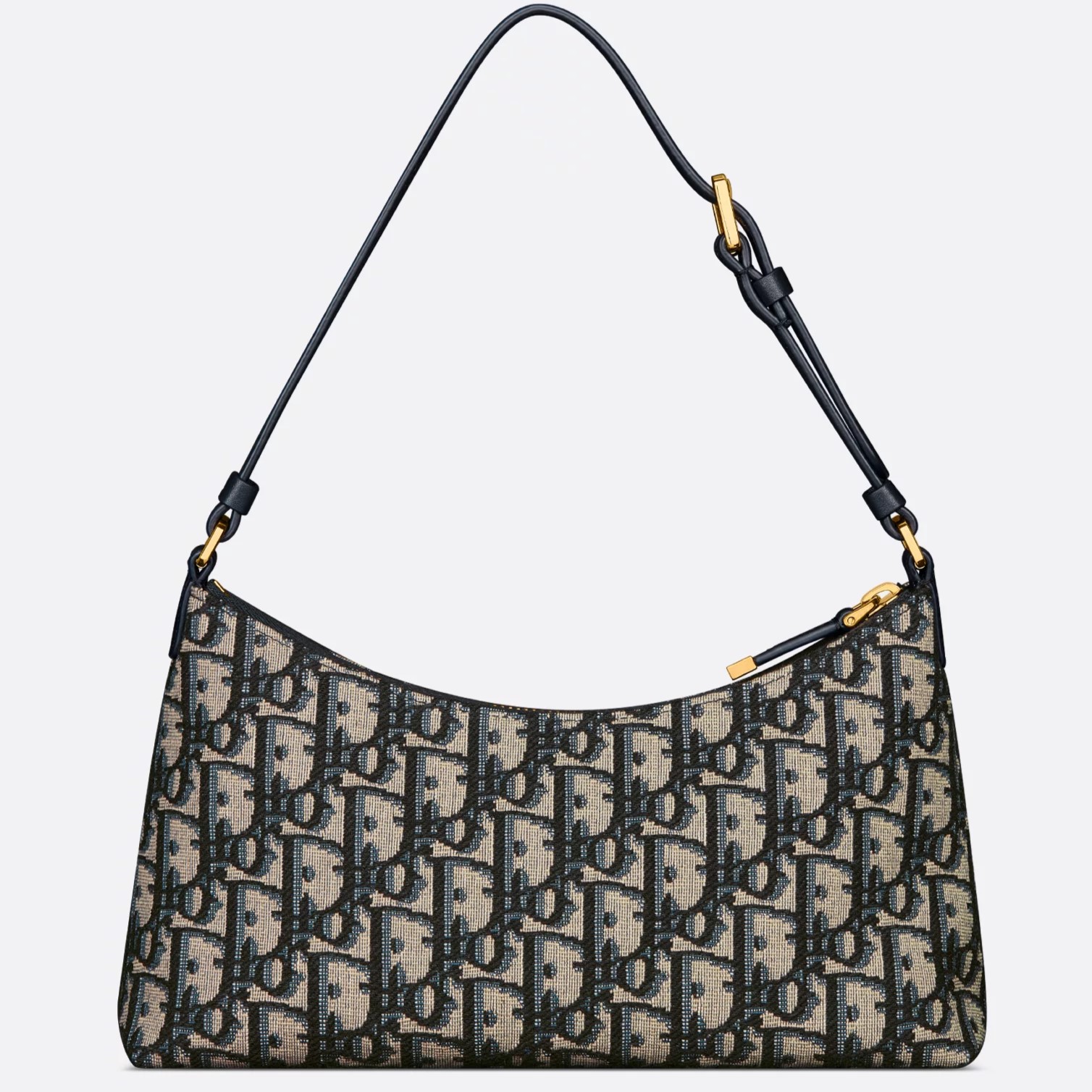Túi đeo vai Dior 30 Montaigne Cigale Mini Bag Blue Dior Oblique Jacquard 2