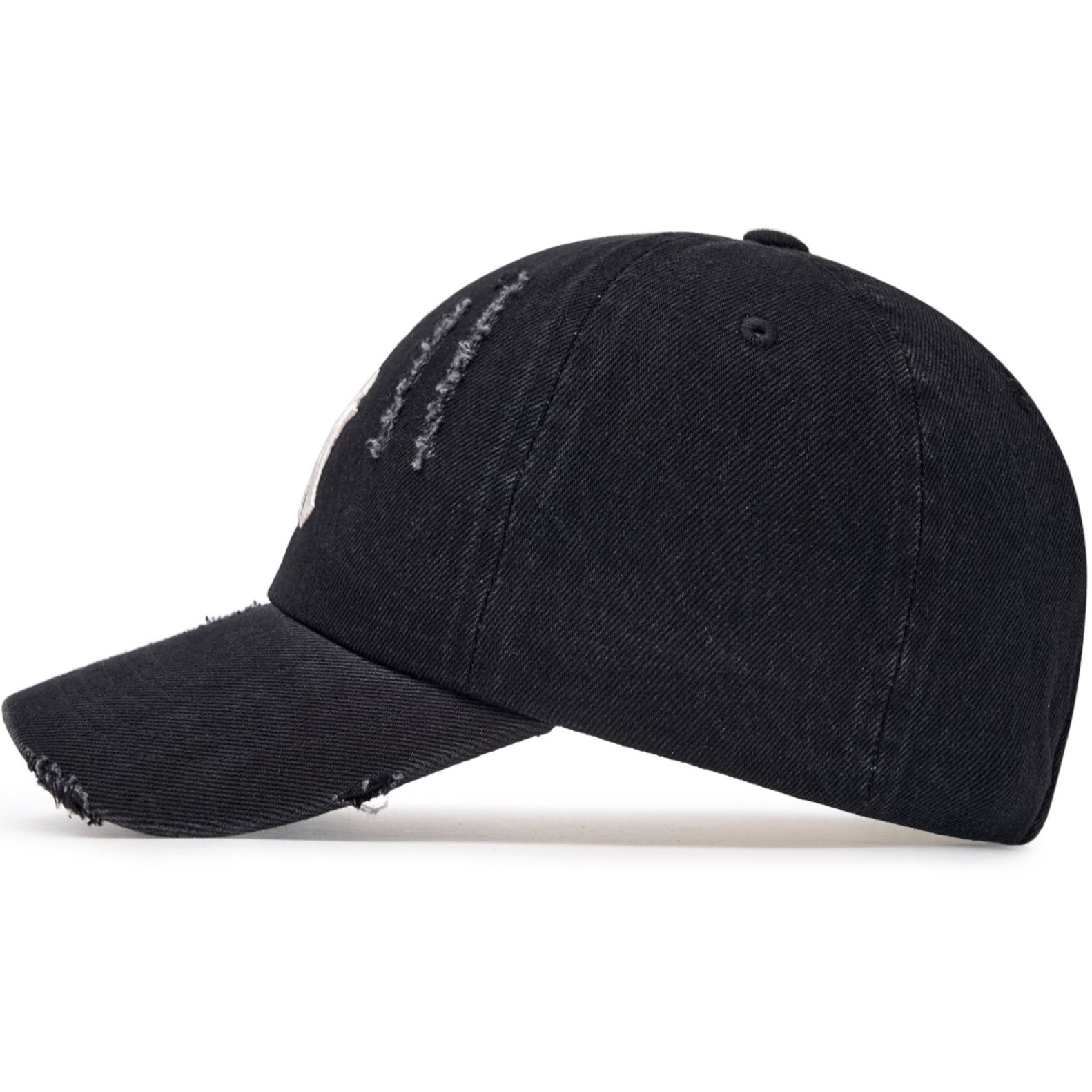 Nón lưỡi trai MLB Damaged Washed Denim Unstructured Ball Cap New York Yankees 3ACPVD34N-50BKS 4