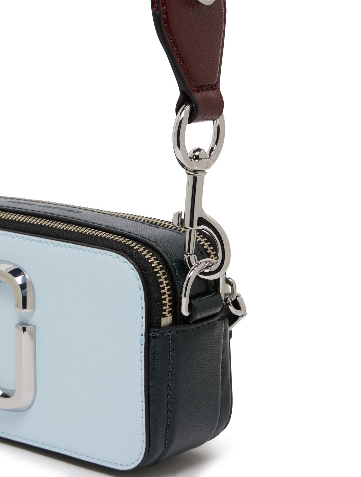 Túi đeo chéo nữ Marc Jacobs màu xanh The Snapshot Crossbody Bag Cloud Blue Multi 2S3HCR500H03 7