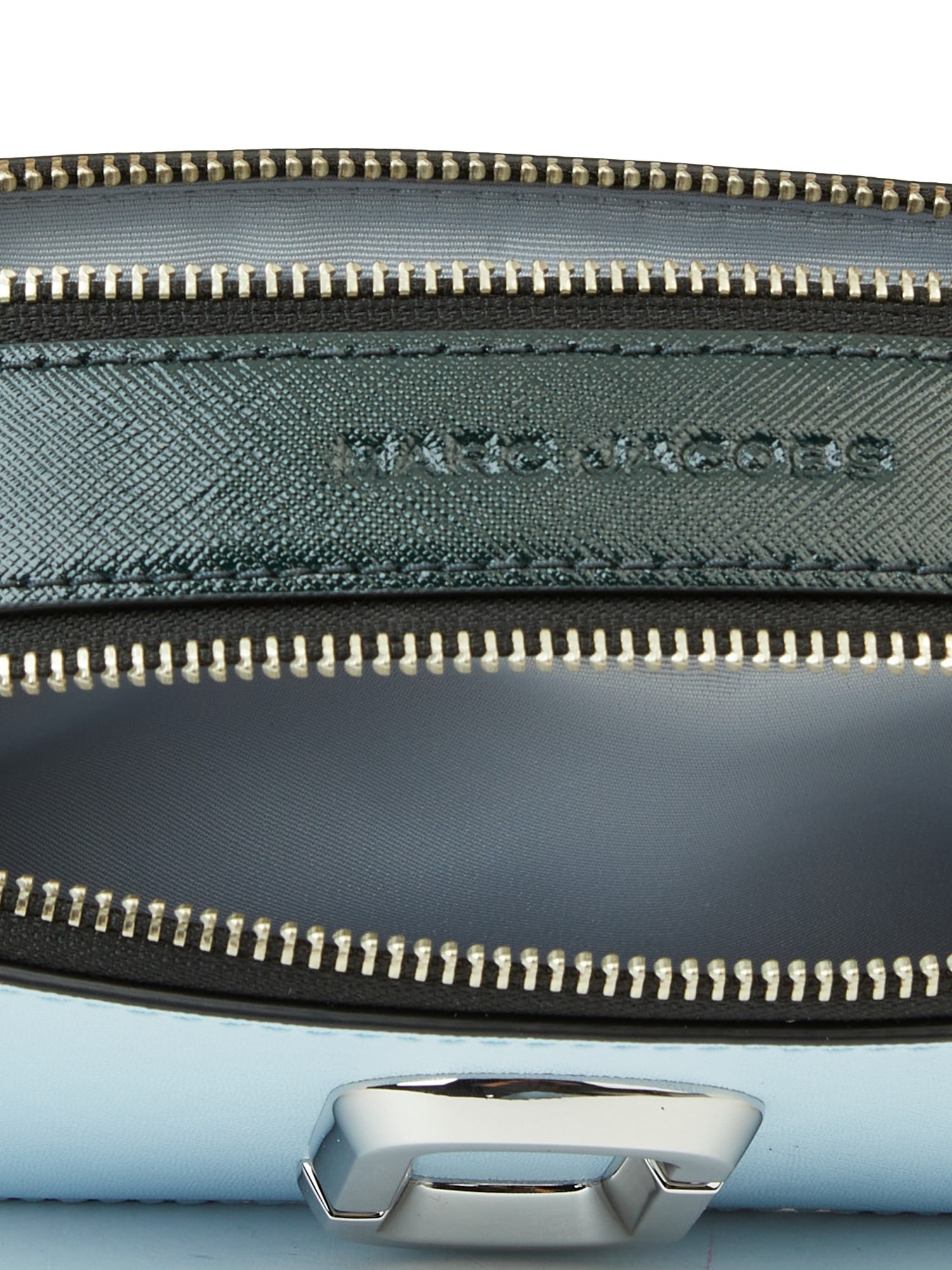 Túi đeo chéo nữ Marc Jacobs màu xanh The Snapshot Crossbody Bag Cloud Blue Multi 2S3HCR500H03 10
