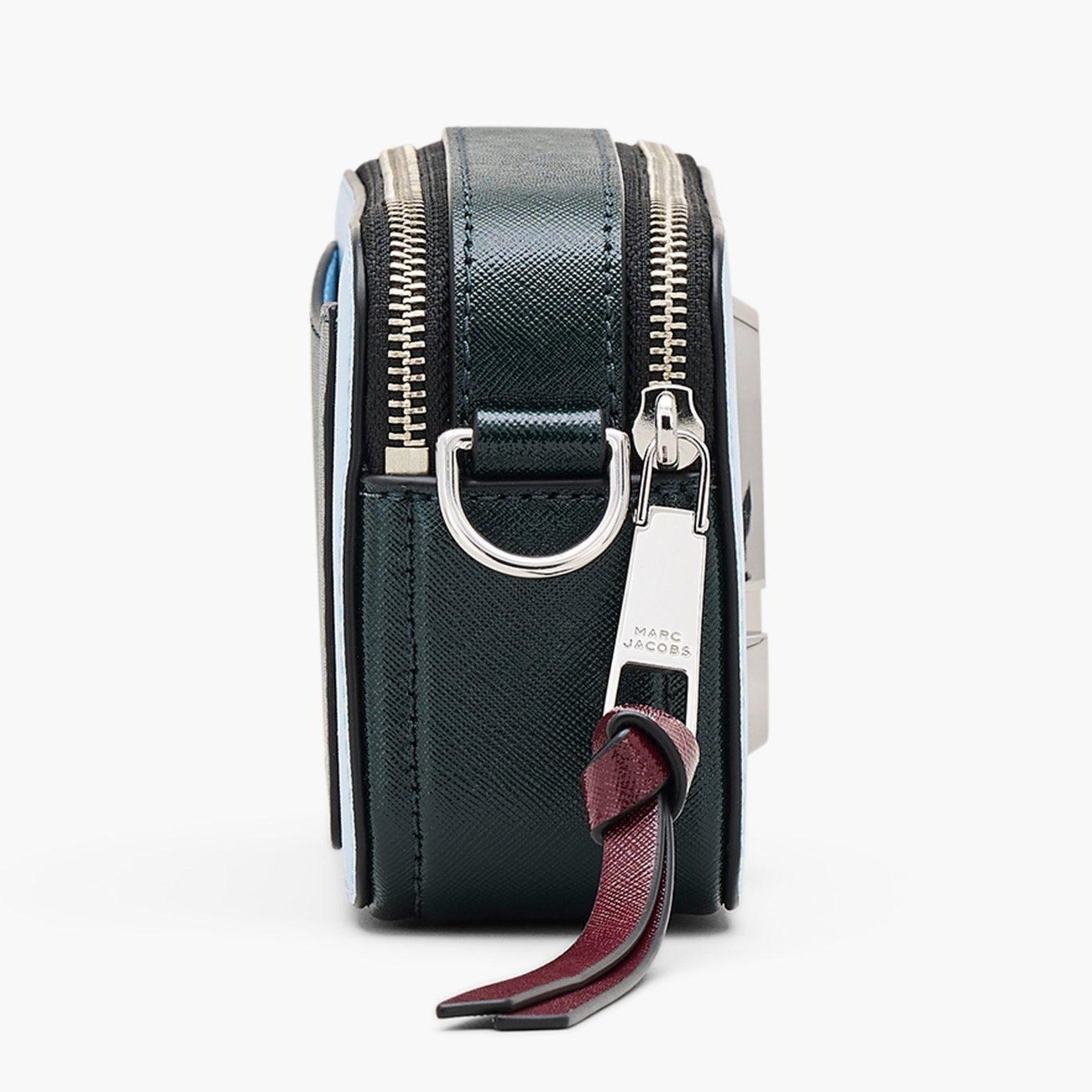 Túi đeo chéo nữ Marc Jacobs màu xanh The Snapshot Crossbody Bag Cloud Blue Multi 2S3HCR500H03 26