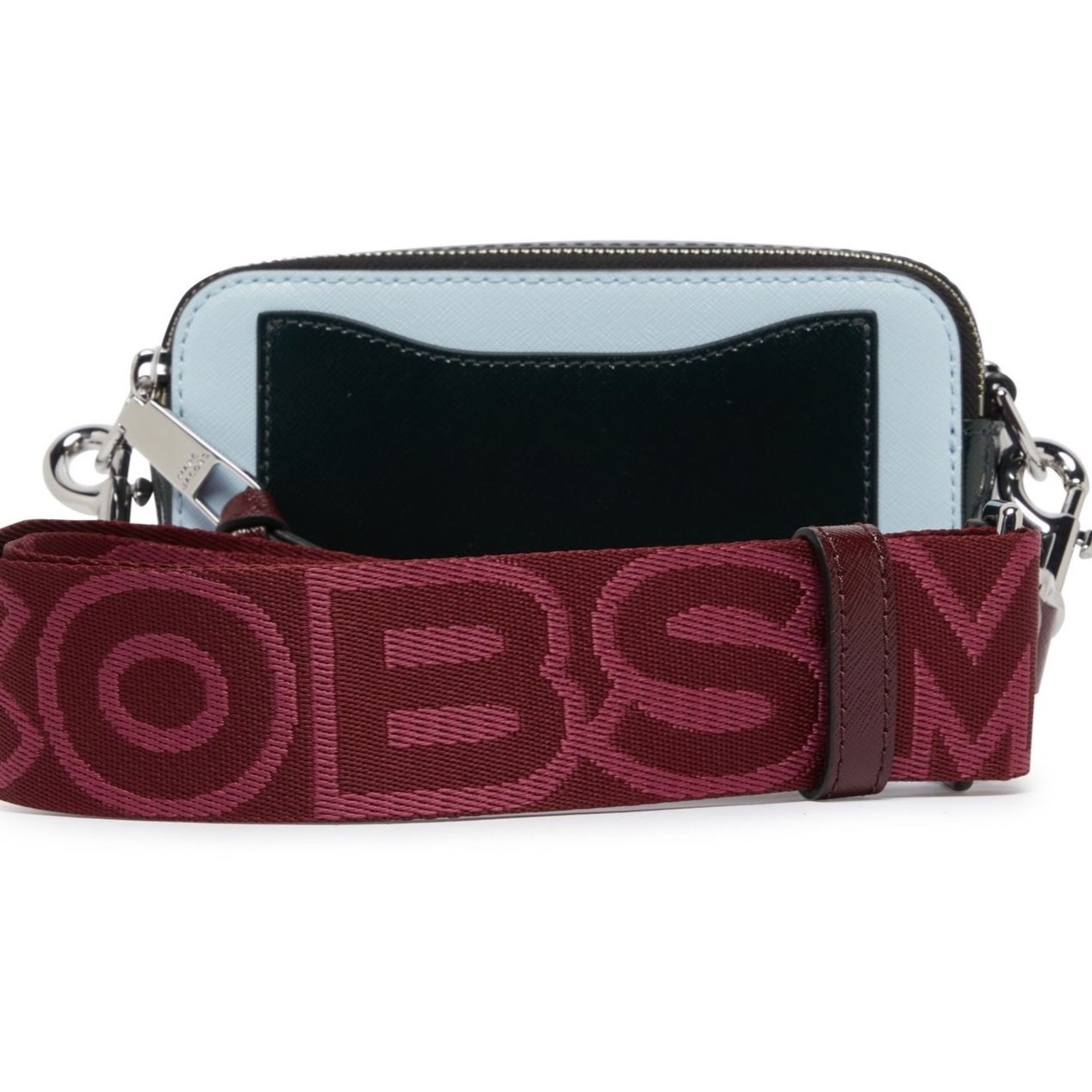 Túi đeo chéo nữ Marc Jacobs màu xanh The Snapshot Crossbody Bag Cloud Blue Multi 2S3HCR500H03 27