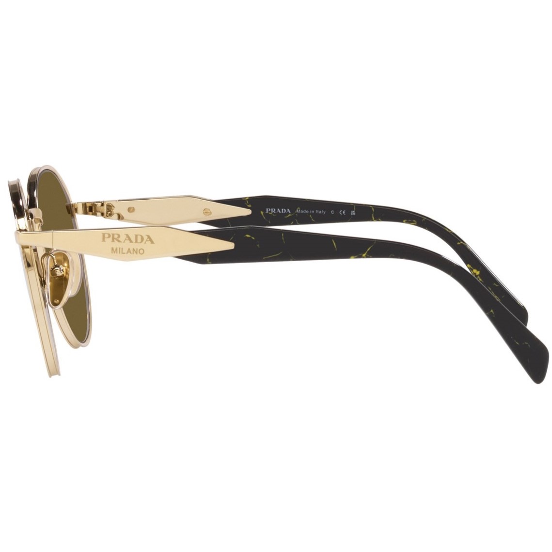 Kính tròn Prada Loden Lenses Sunglasses With Prada Logo PR56ZS 3