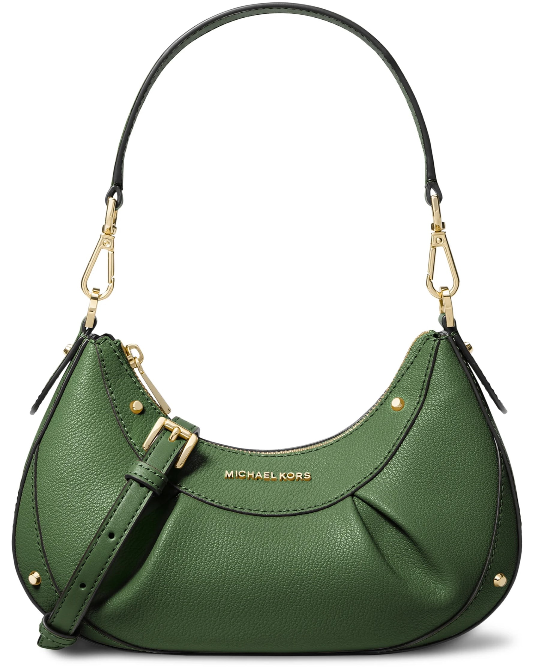Túi đeo chéo MK nữ Michael Kors Enzo Small Convertible Pouchette Crossbody 1