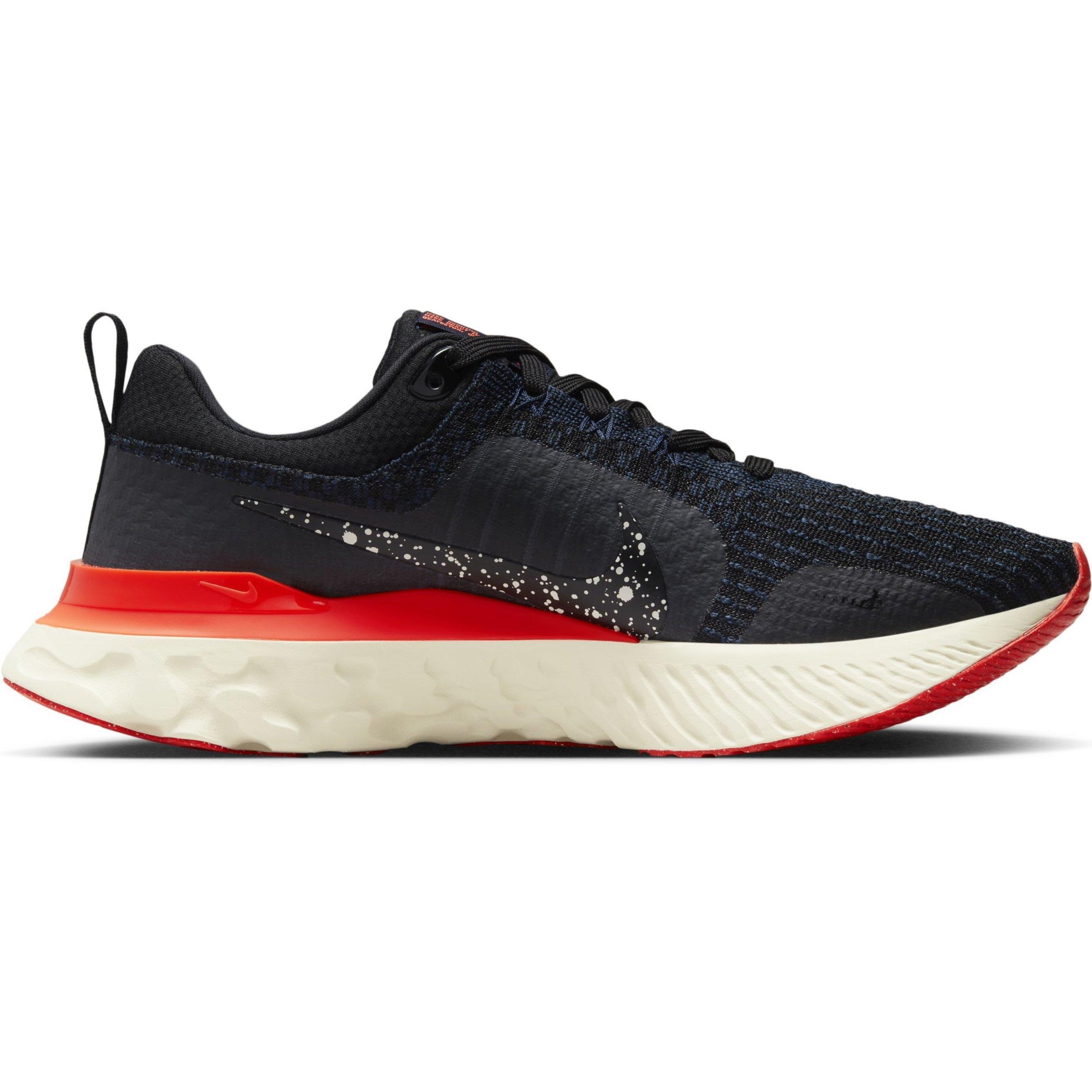 GIÀY THỂ THAO NIKE NAM REACT INFINITY 3 BLACK OBSIDIAN BRIGHT CRIMSON MENS ROAD RUNNING SHOES DZ3014-002 3