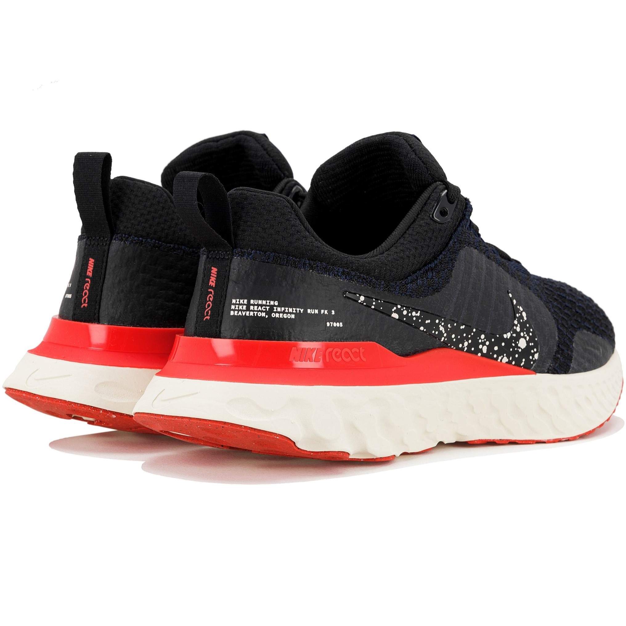 GIÀY THỂ THAO NIKE NAM REACT INFINITY 3 BLACK OBSIDIAN BRIGHT CRIMSON MENS ROAD RUNNING SHOES DZ3014-002 5