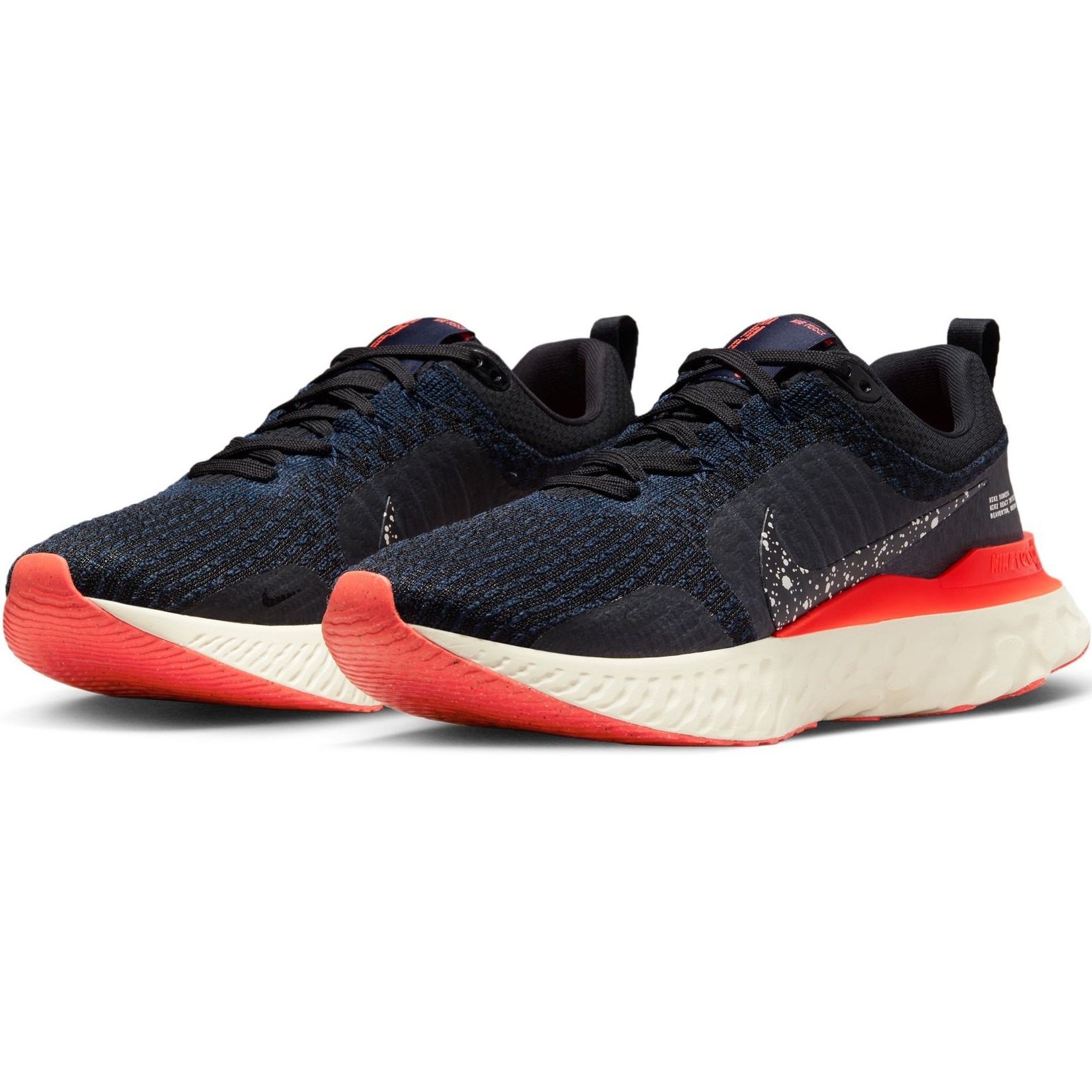 GIÀY THỂ THAO NIKE NAM REACT INFINITY 3 BLACK OBSIDIAN BRIGHT CRIMSON MENS ROAD RUNNING SHOES DZ3014-002 7