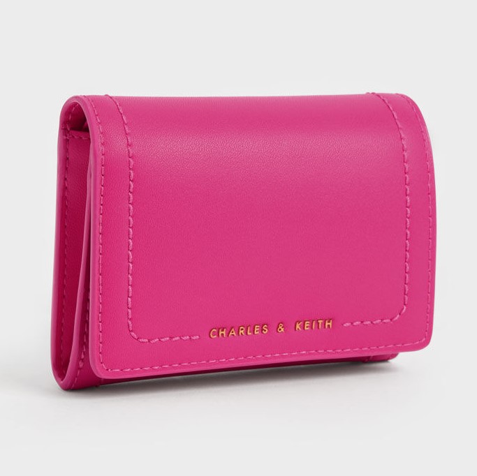 VÍ NỮ CHARLES KEITH SONNET SNAP BUTTON SMALL WALLET 18