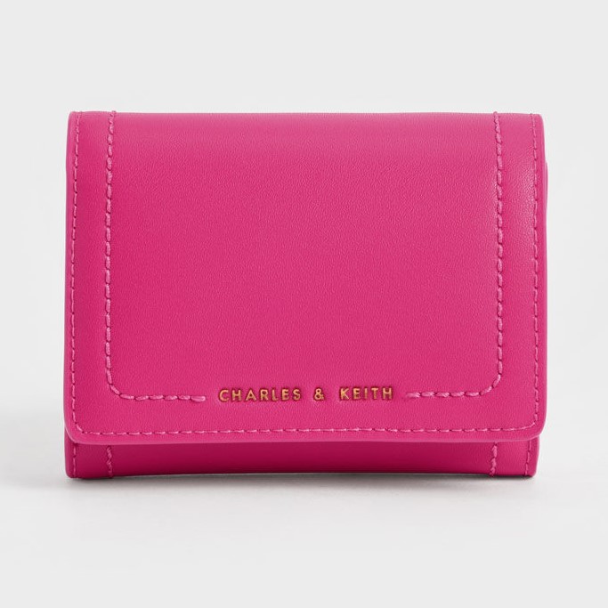 VÍ NỮ CHARLES KEITH SONNET SNAP BUTTON SMALL WALLET 27