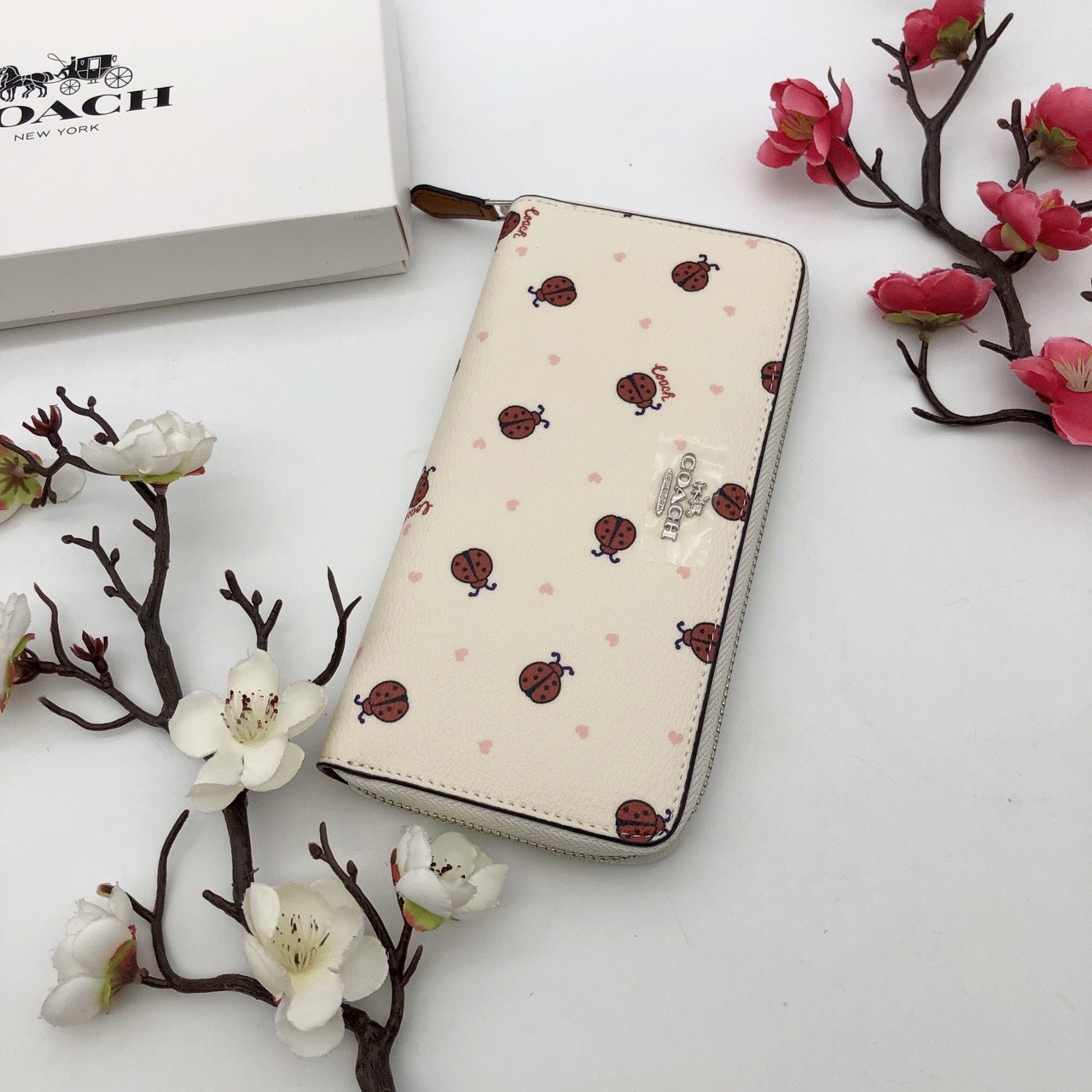 VÍ NỮ DÀI COACH CÁNH BƯỚM | COACH NEW YORK WALLET 2