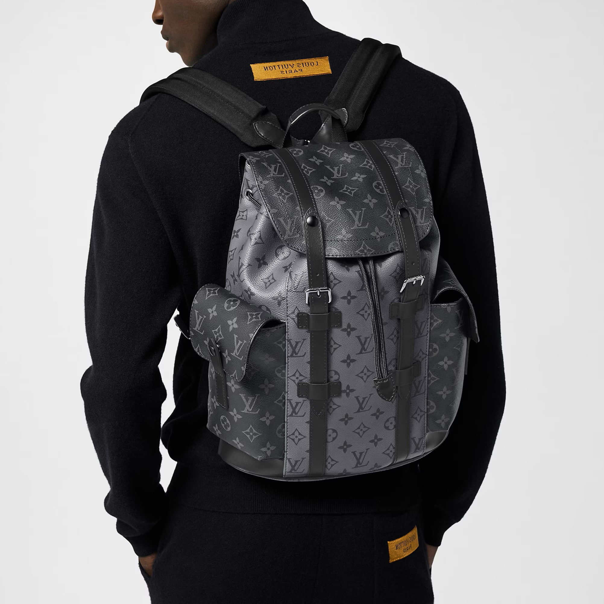 Balo Louis Vuitton Christopher PM Monogram Eclipse Reverse Canvas 3