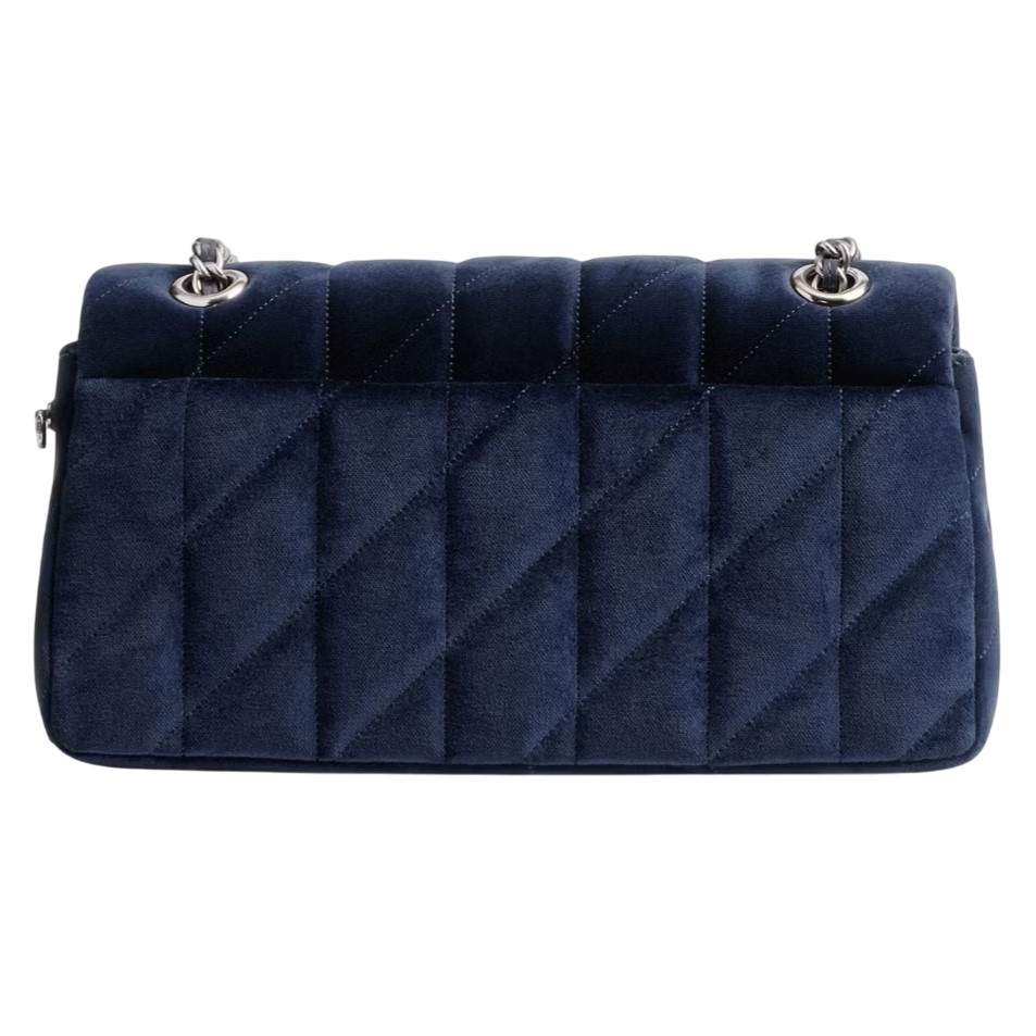 Túi đeo chéo Coach Tabby Shoulder Bag 26 With Quilting Blue CW607 1