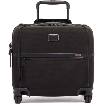 Va li Tumi Alpha 3 Compact Wheeled Brief Black