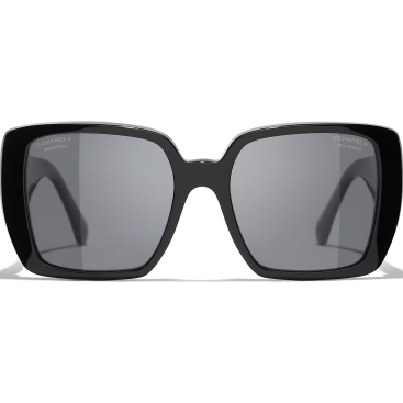 Mắt kính Chanel Square Sunglasses Black CH5541