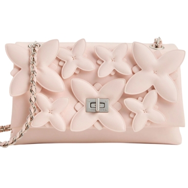 Túi đeo chéo Charles Keith Flower Chain Shoulder Bag With Jewellery Set Soft Pink CK17-20271828