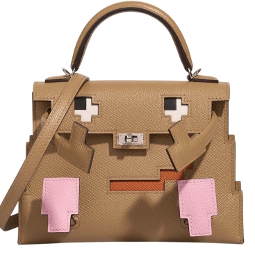 Túi xách Hermès Kellydole Picto Epsom Chai