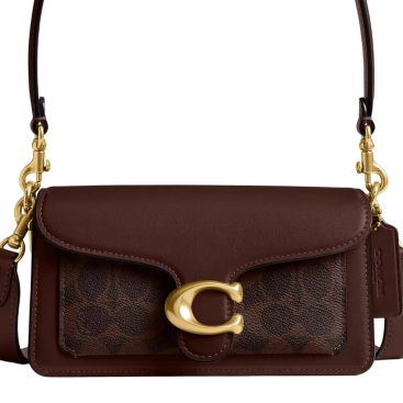 Túi đeo chéo Coach Tabby Shoulder Bag 20 In Signature Canvas Maple CY200