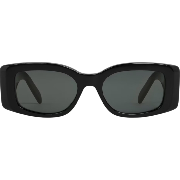 Mắt kính Celine Triomphe XL 01 sunglasses in Acetate Black Gold 4S282