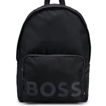 Balo nam màu đen Boss by Hugo Boss Black Backpack With Tonal Logo Detai